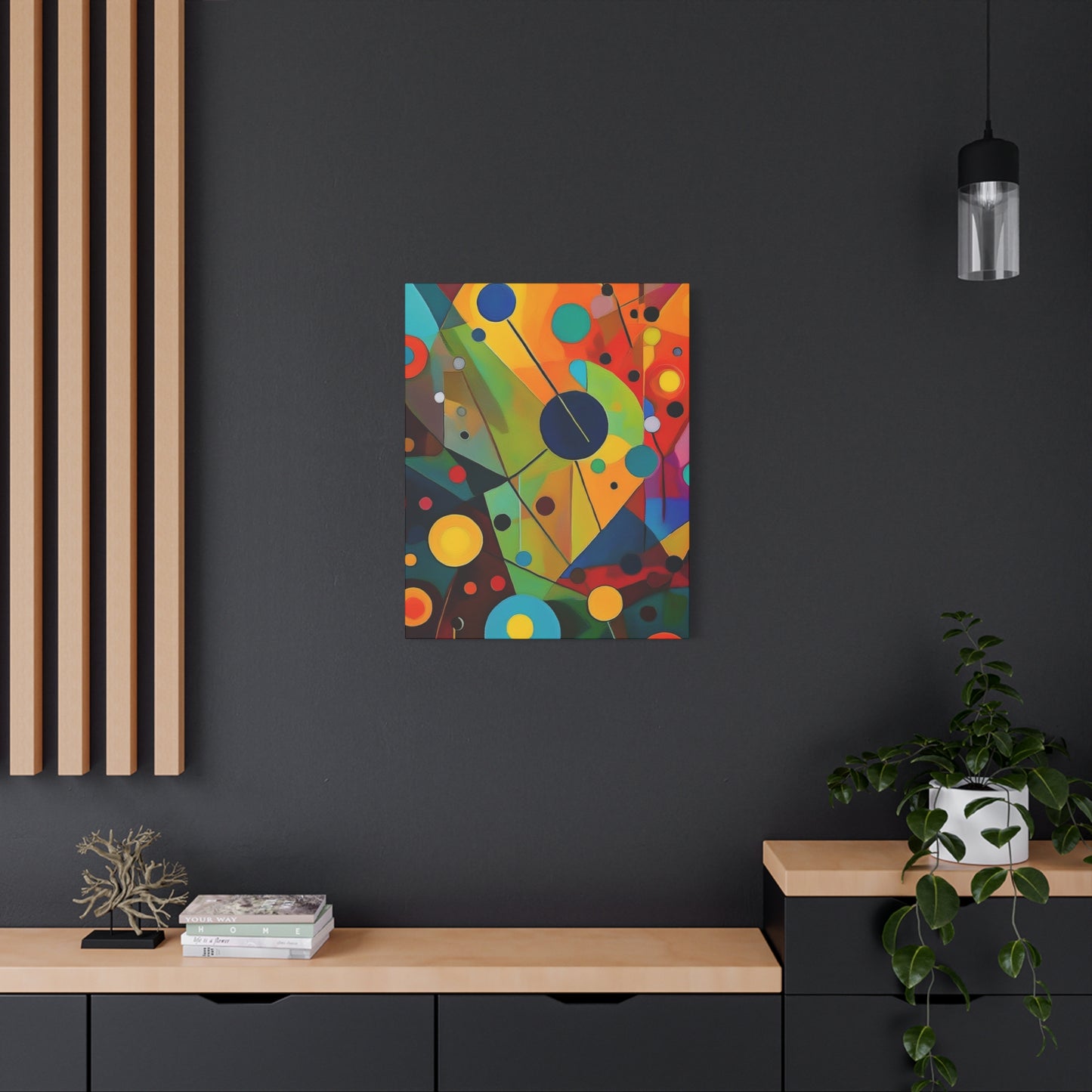 Abstract Oil Painting Print Canvas 20x24,20x30,24x30 24x32,24x36,30x40 32x48,36x48,40x60 Pine-Wood Inner Frame ABS-146