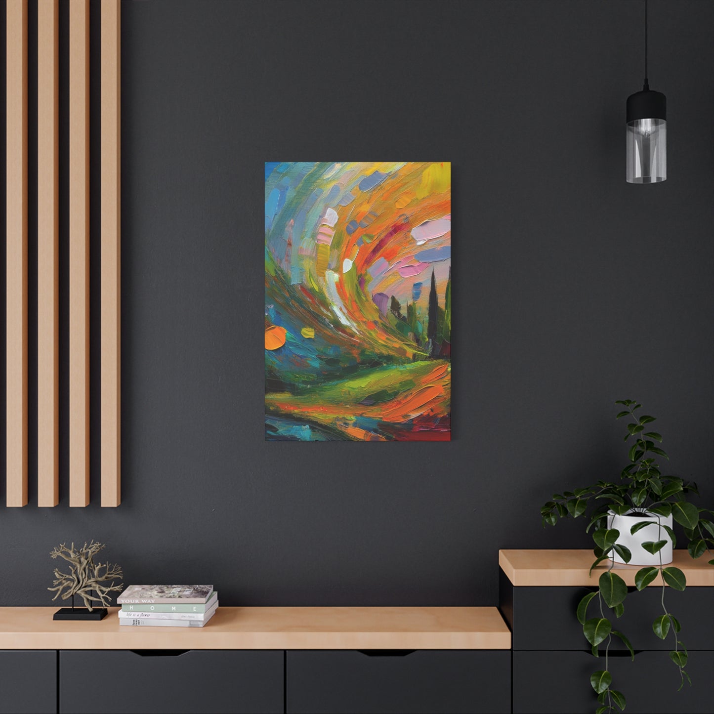 Abstract Oil Painting Print Canvas 20x24,20x30,24x30 24x32,24x36,30x40 32x48,36x48,40x60 Pine-Wood Inner Frame ABS-119