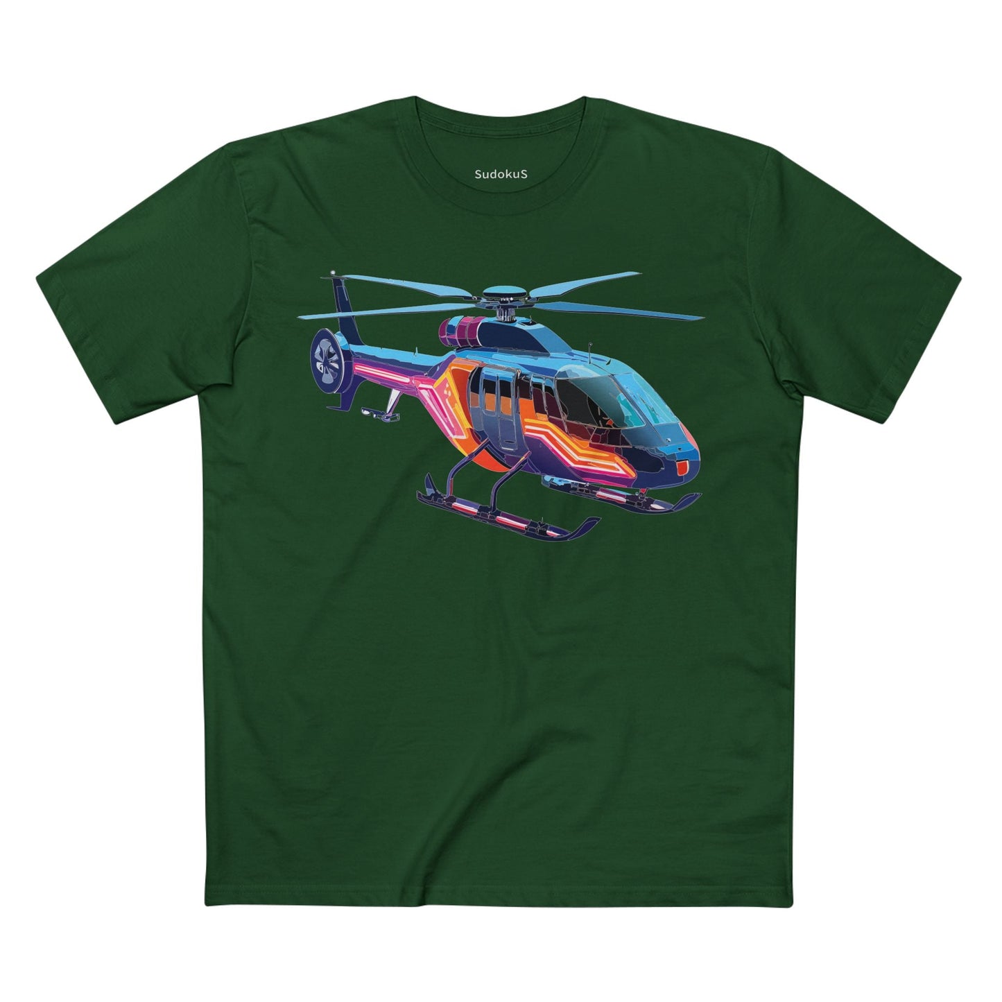 Chopper Graphic Unisex 100 Cotton Staple Tee 18