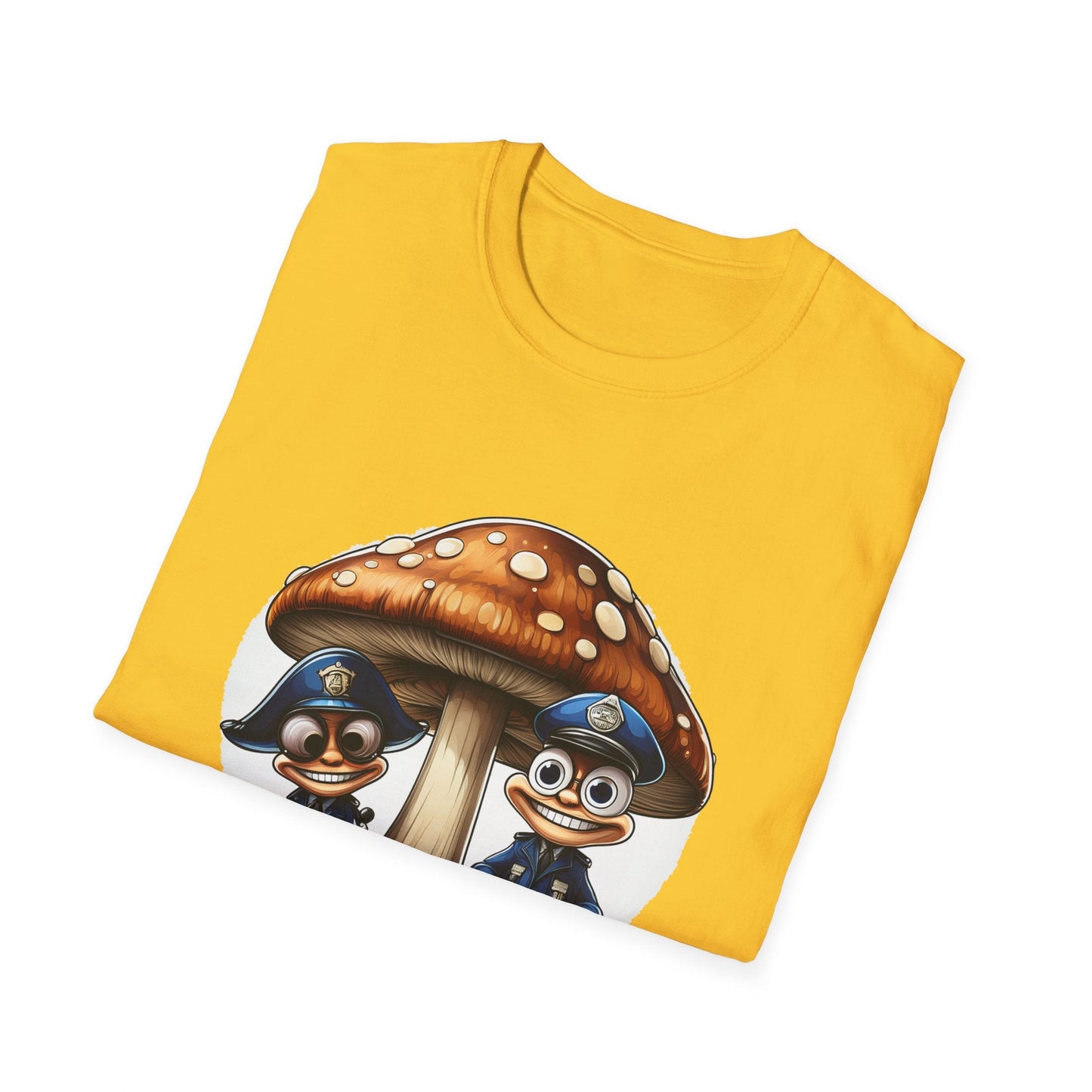 Mashroom Tee Shirt Unisex Funny Mashroom Design Shirt With Fungus Gildan Softstyle 64000