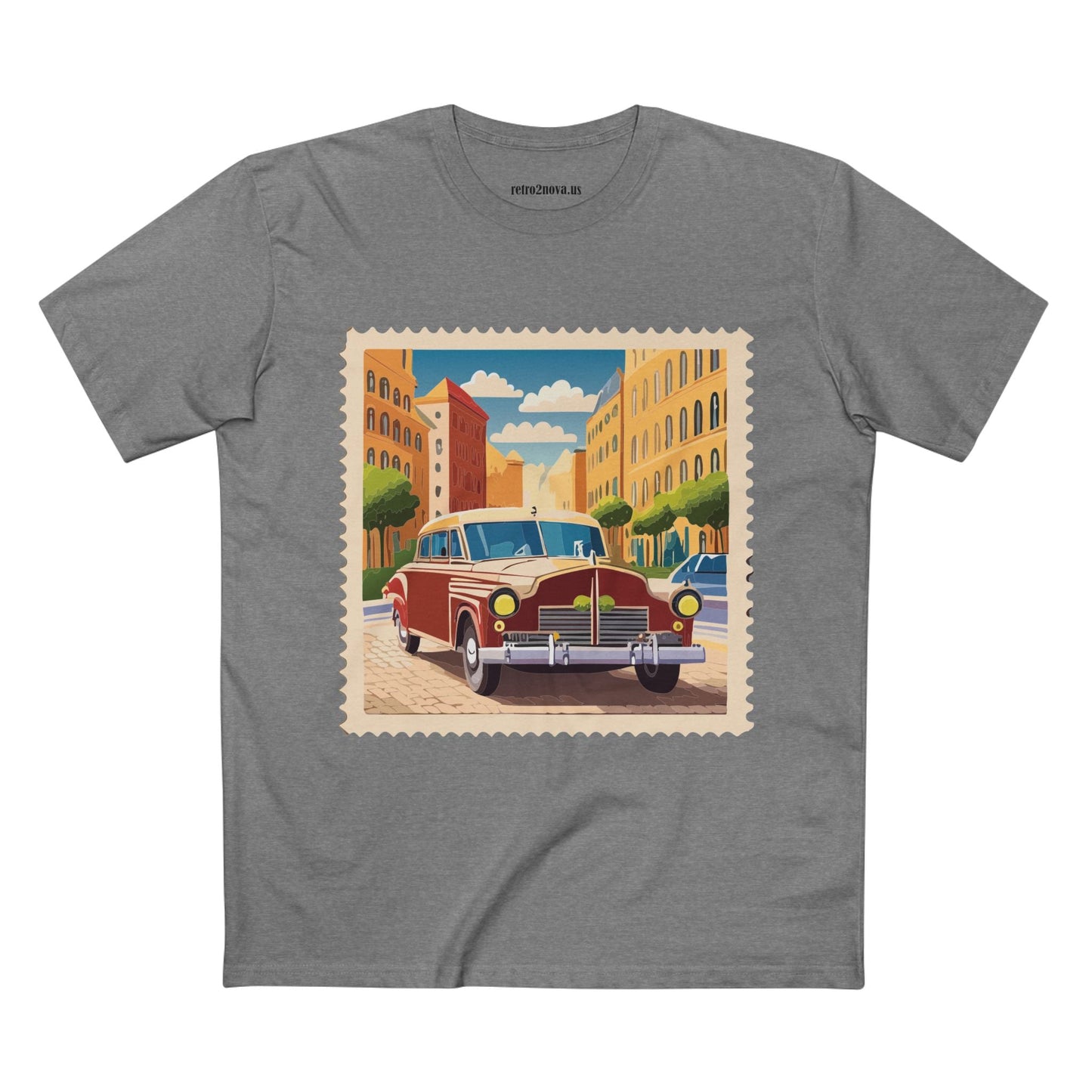 Stamp Shirt Postage Stamp Shirt Unisex Premium Cotton Tee With Original Art Design PS29