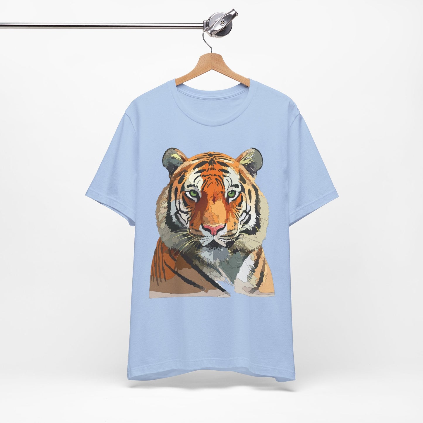 Unisex Animal Graphic Tee Shirt With Wildlife Art Design For Everyday Comfort Gildan 64000