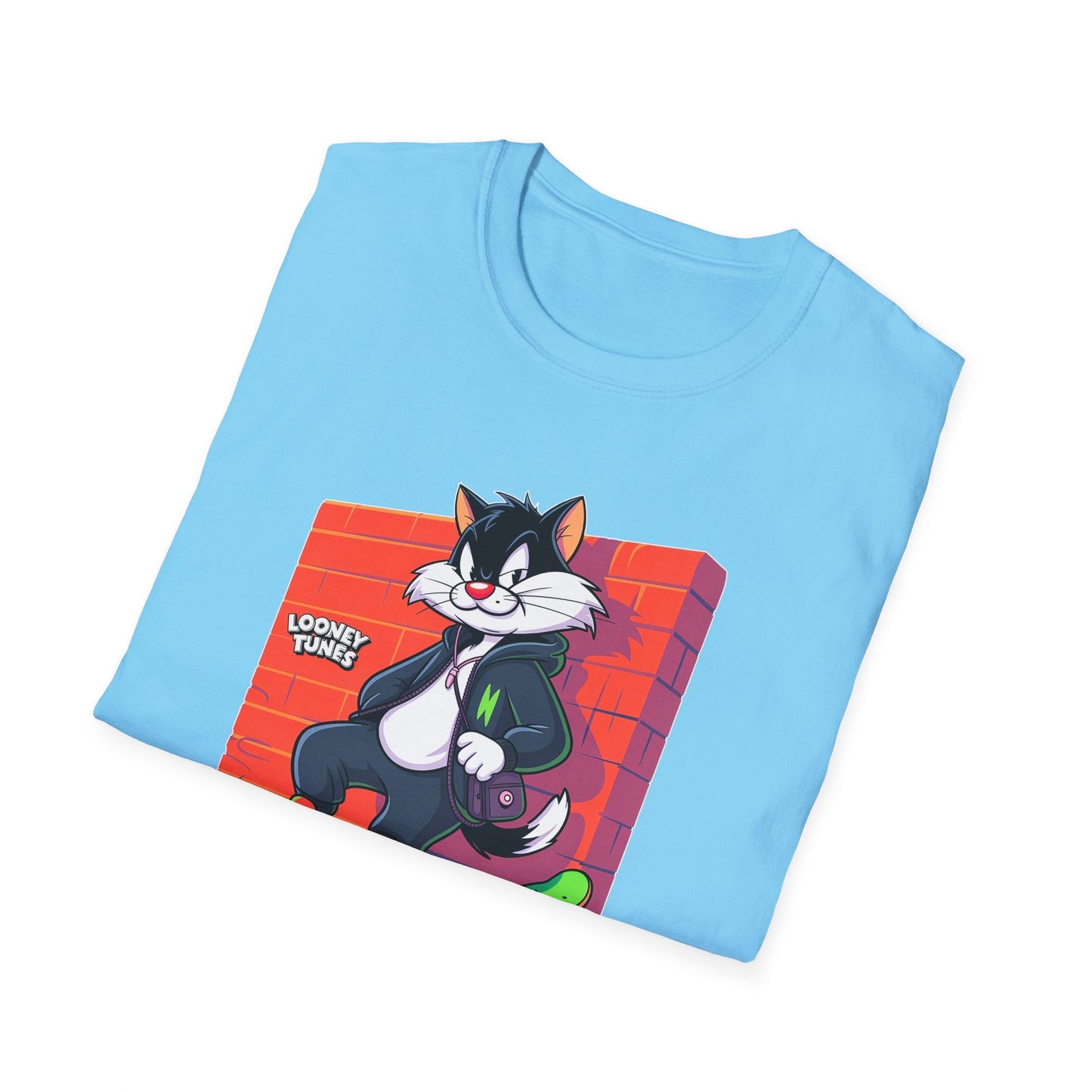 Cartoon T Shirt With Animation Design Unisex Softstyle Graphic Tee Funny Animals