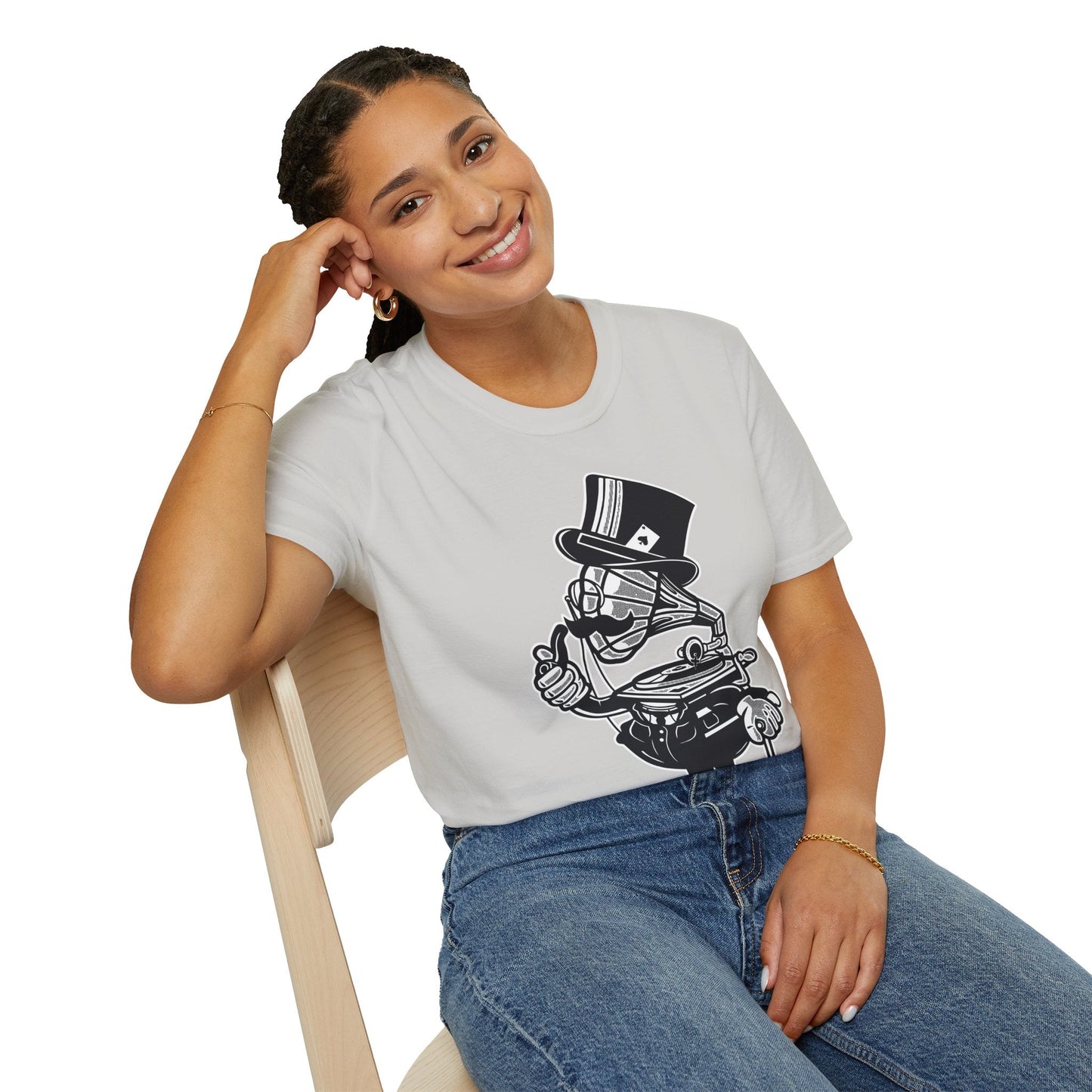 Cartoon T Shirt Animation T Shirt Funny Tee Shirt Unisex Gildan Softstyle 64000 Cotton Tee