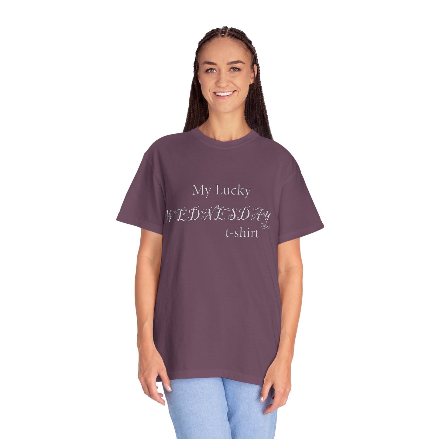 Unisex T-shirt with weekdays design