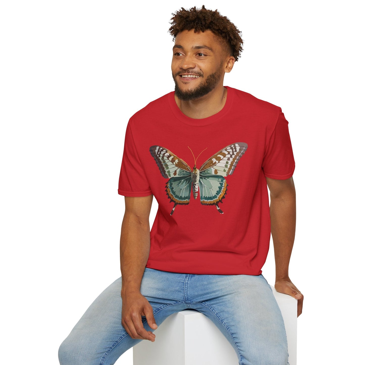 Butterfly Monarch Shirt Unisex Gildan Softstyle 64000 T Shirt 100 Percent Cotton