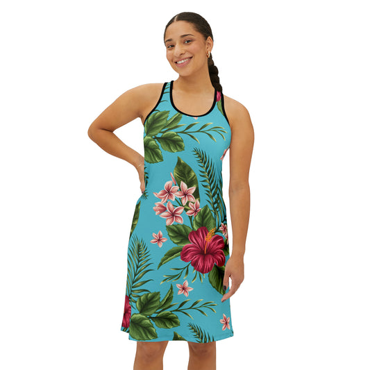 Sommerkleid mit floralen Prints