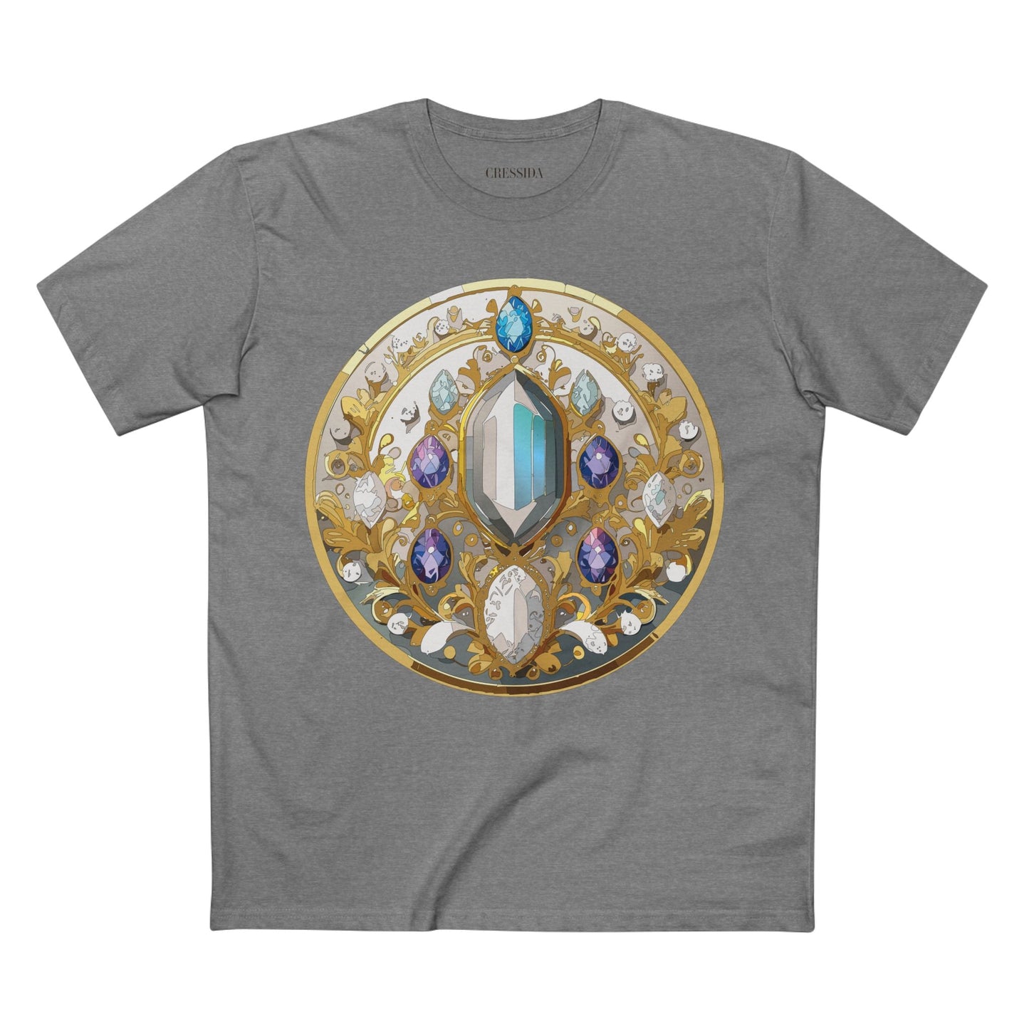 Medallion Graphic T-Shirt Unisex 100 Cotton With Gold Art Design Medal Tee 15