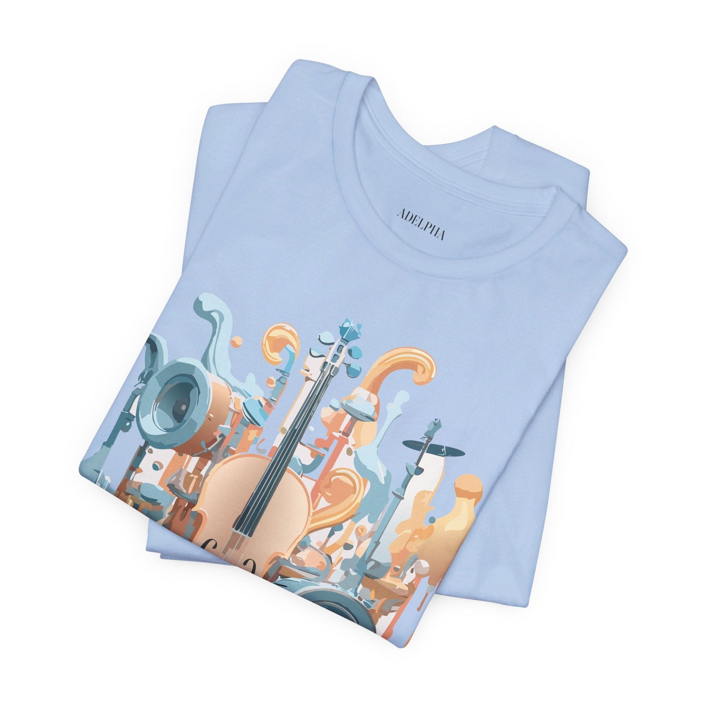 Adelpha Graphic Unisex Art Design Tee Vintage Inspired Short Sleeve T Shirt Premium Comfort
