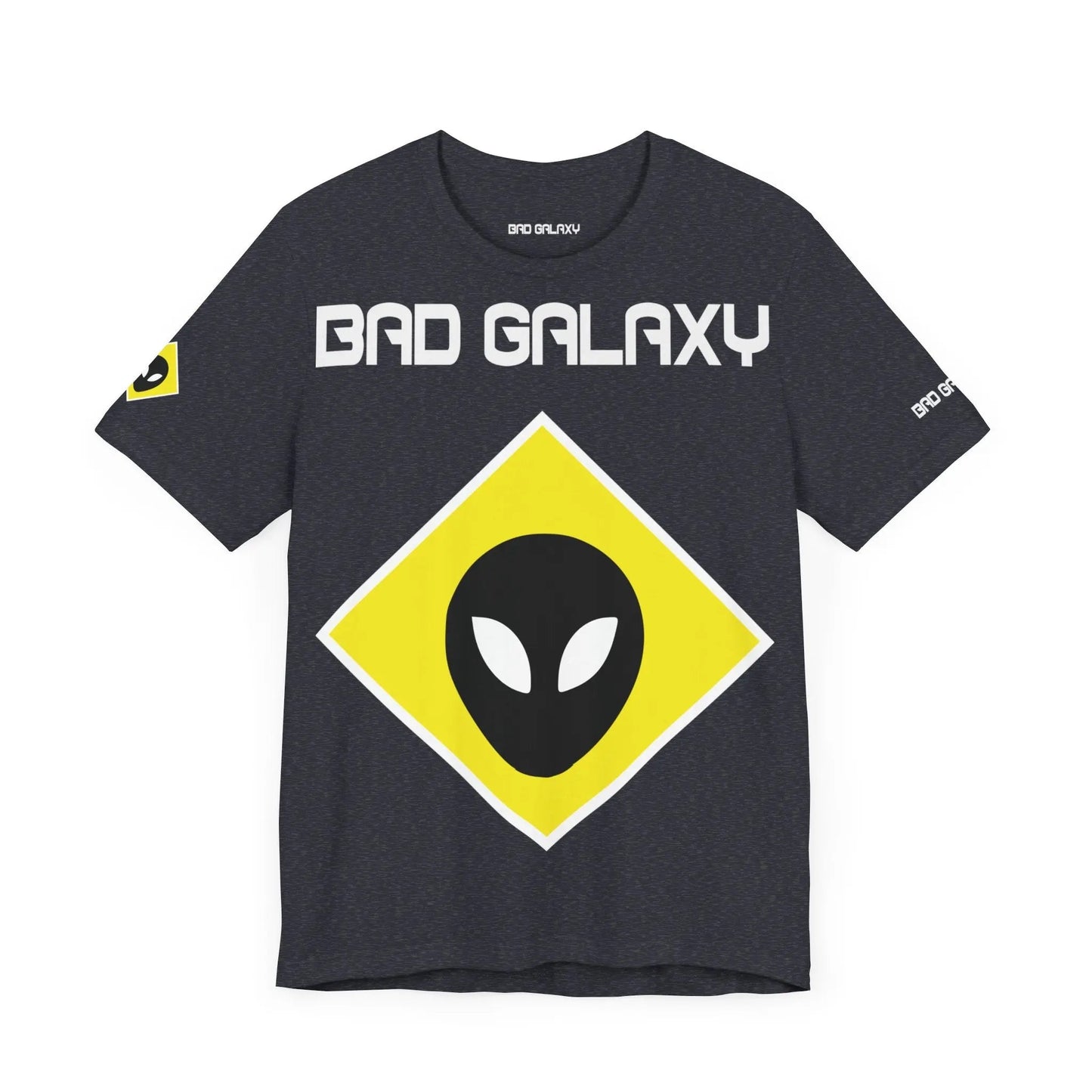 Tee Shirt With Alien From Bad Galaxy Lightweight 100 Percent Cotton Eco Friendly Inks Free Shipping
