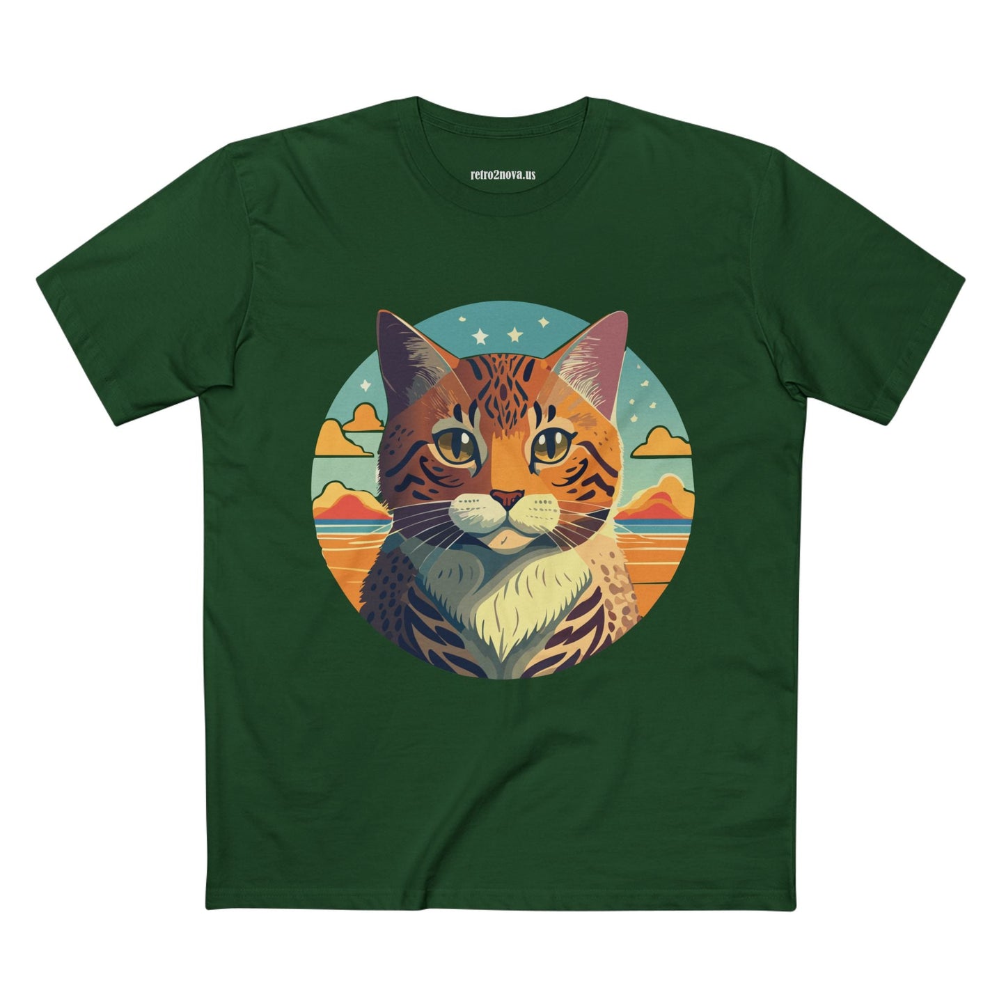 Unisex Premium Cotton Tee With Original Cat Art Design Animal Shirt For Cat Lovers Comfortable Breathable Everyday Wear