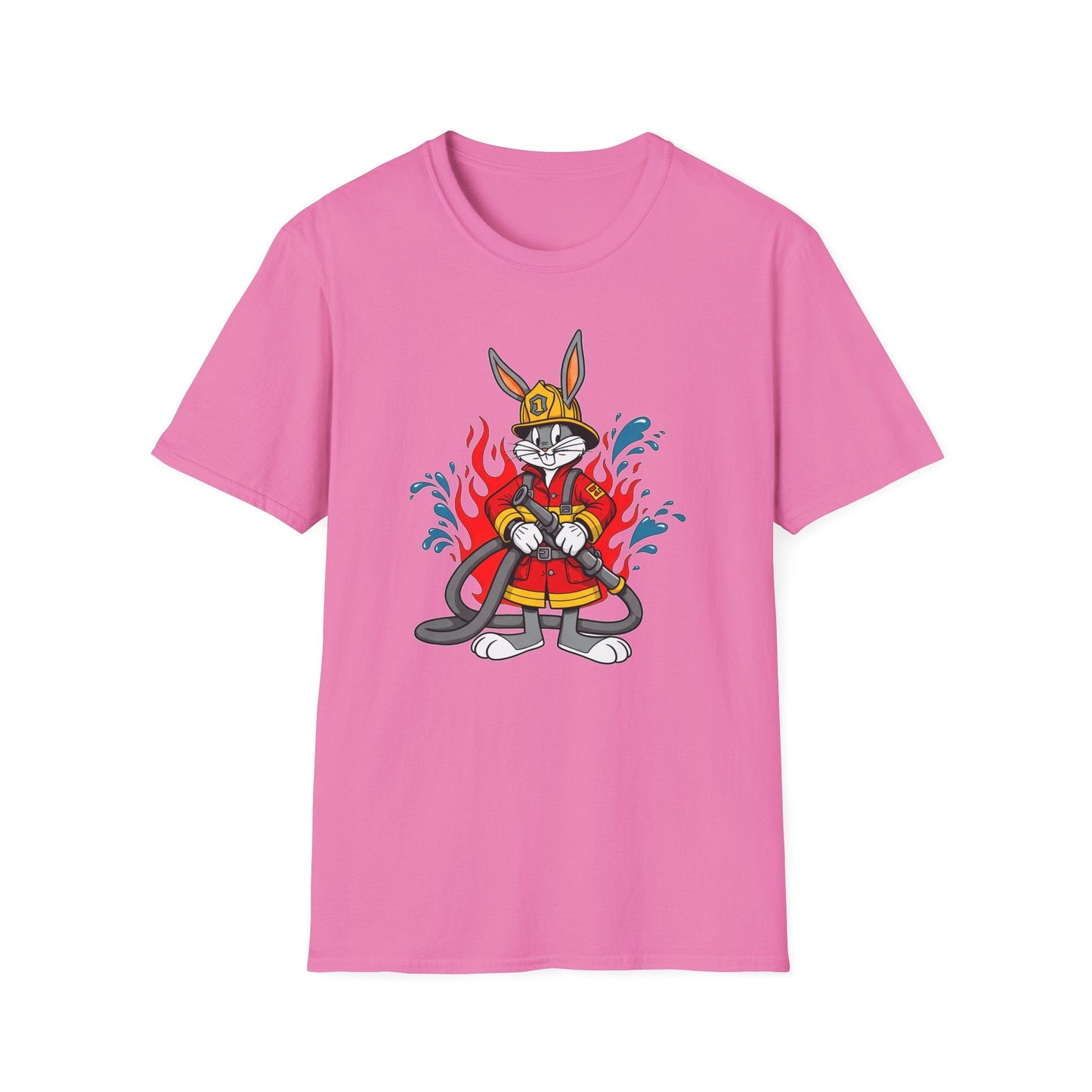 Bugs Bunny T Shirt Unisex Cartoon Tee Softstyle 64000 Cotton Graphic Tee For Fans