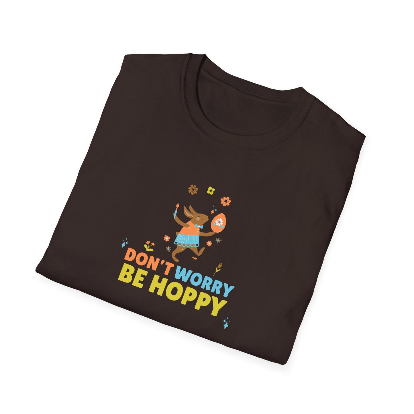 Easter Day T Shirt With Signature Art Design Unisex Softstyle Tee 64000 By Gildan