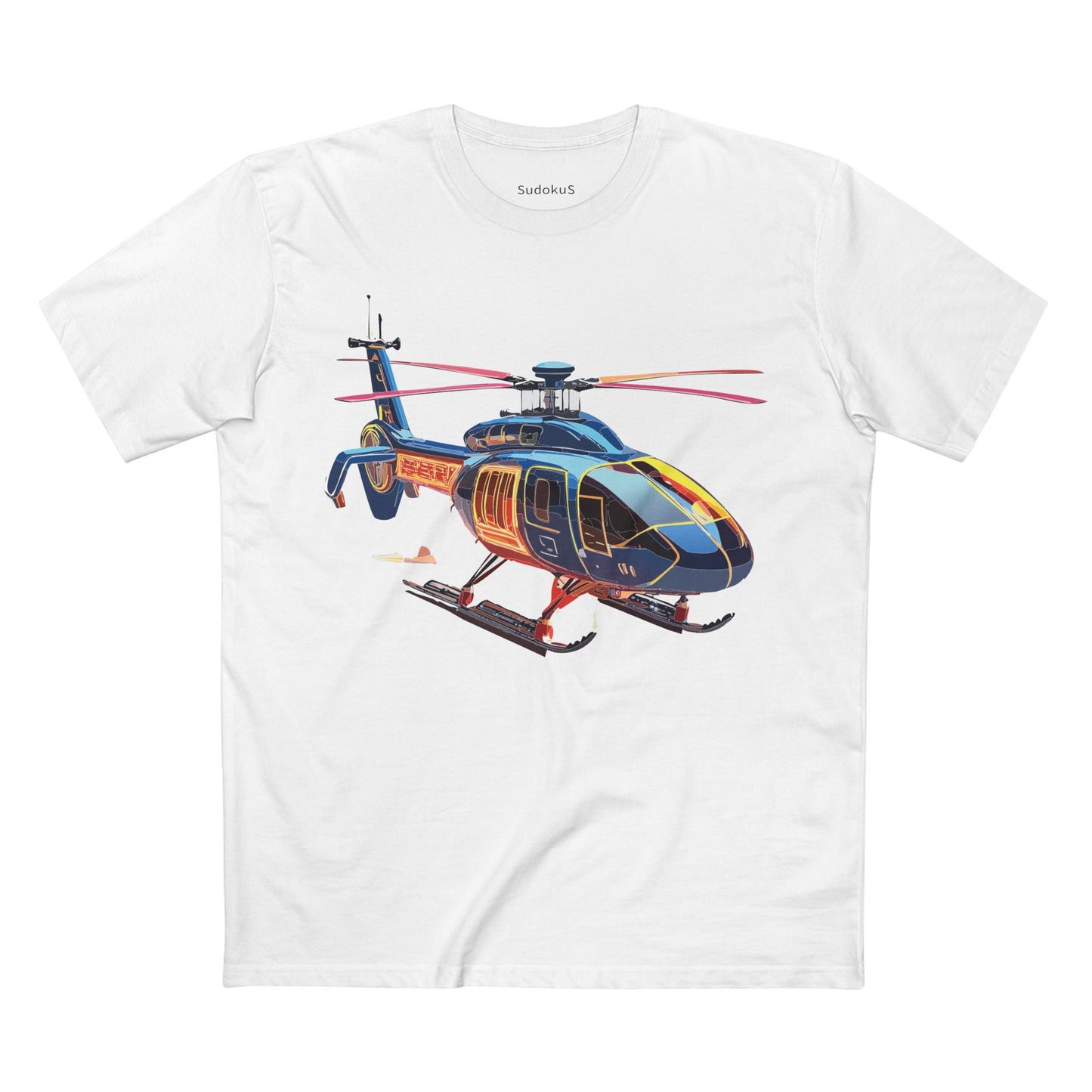 Chopper Graphic Unisex 100 Cotton Staple Tee 8