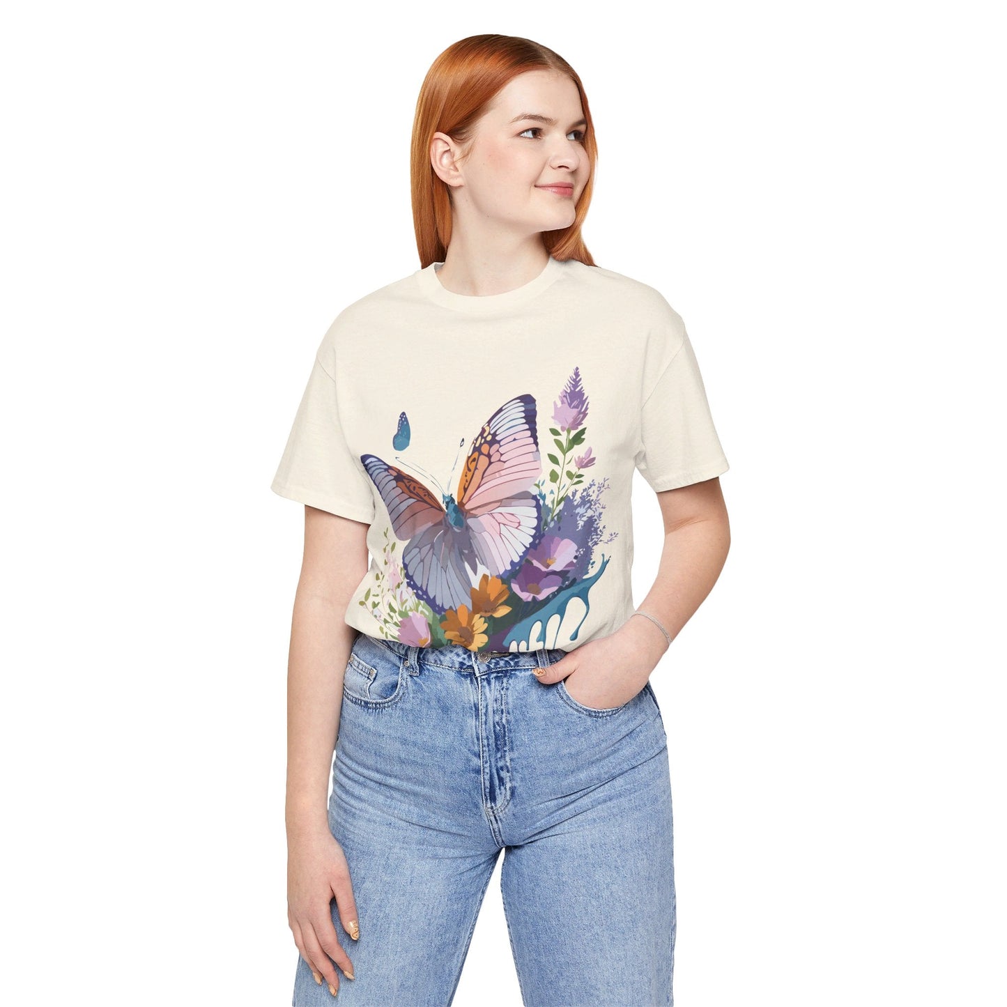 Adelpha Graphic T Shirt Unisex Butterfly Artwork Vintage Inspired Tee