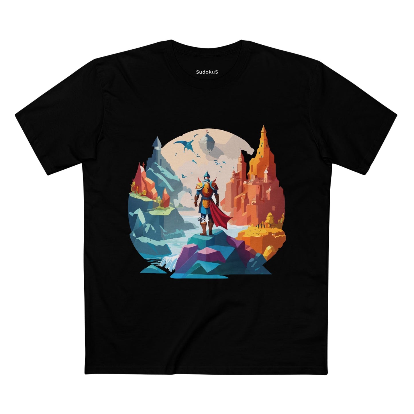 Adventures Graphic Unisex 100 Cotton Staple Tee 10