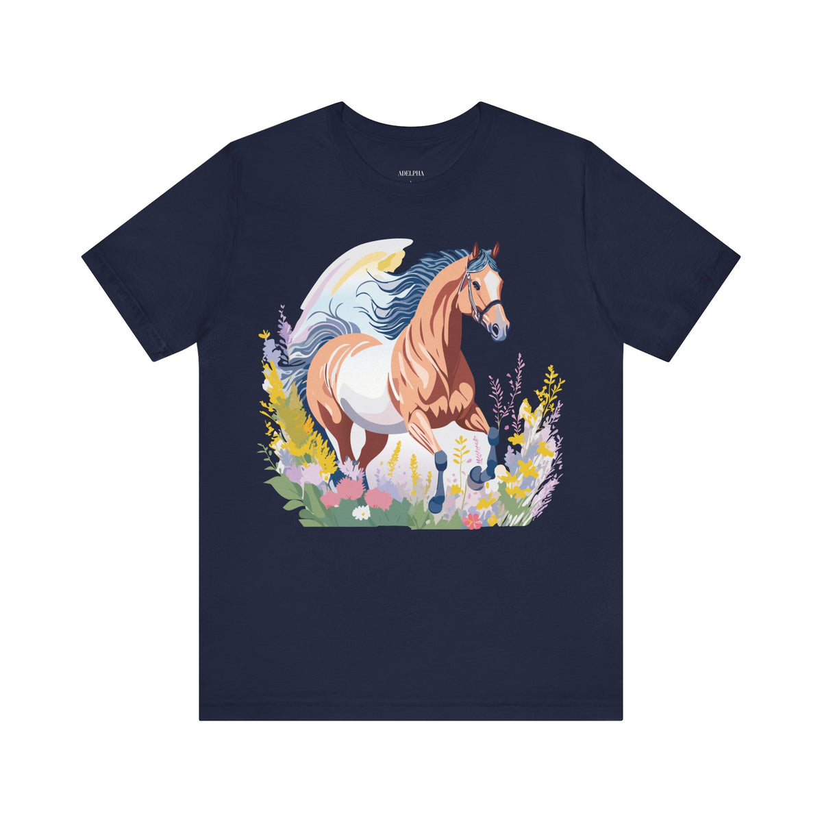 Horse Graphic Design Tee Bella+Canvas Unisex 100 Cotton Tee Shirt a120