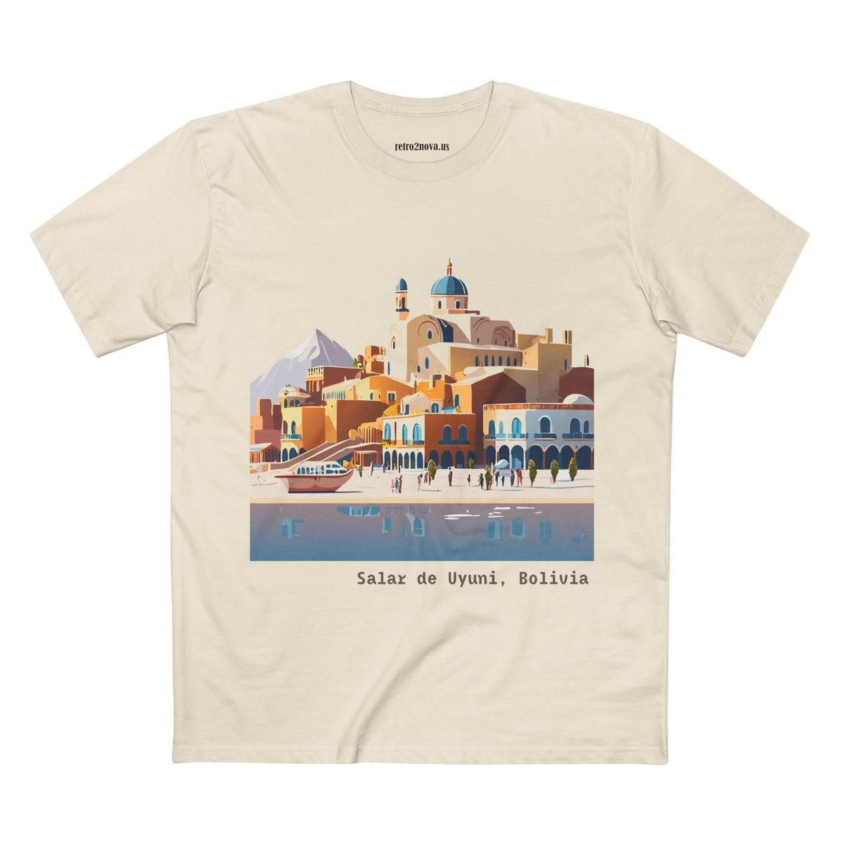 Salar de Uyuni Bolivia Landscape T-Shirt | Travel Scene Tee