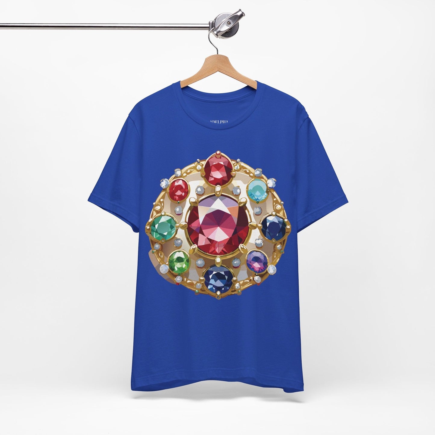 Adelpha Graphic T Shirt Unisex Vintage Artwork Tee Jewelry Design Short Sleeve Art Print