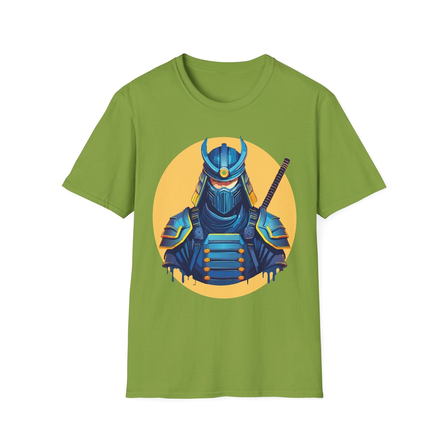 Samurai Shirt Unisex Softstyle T Shirt 100 Percent Ring Spun Cotton Tee For Everyday Comfort