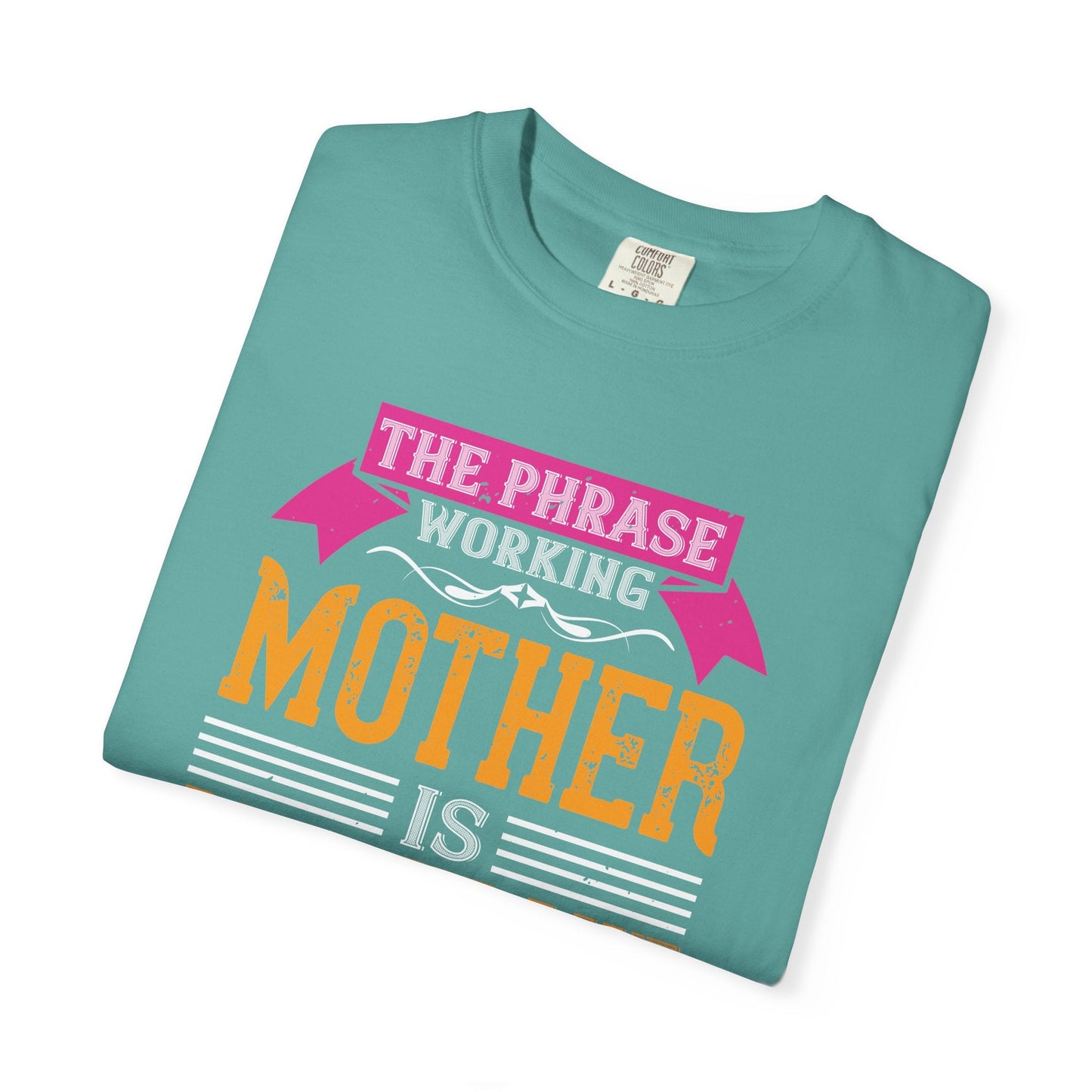 Mom T-shirt Mother Day Mama Tee Unisex Comfort Colors Garment-Dyed Cotton h94
