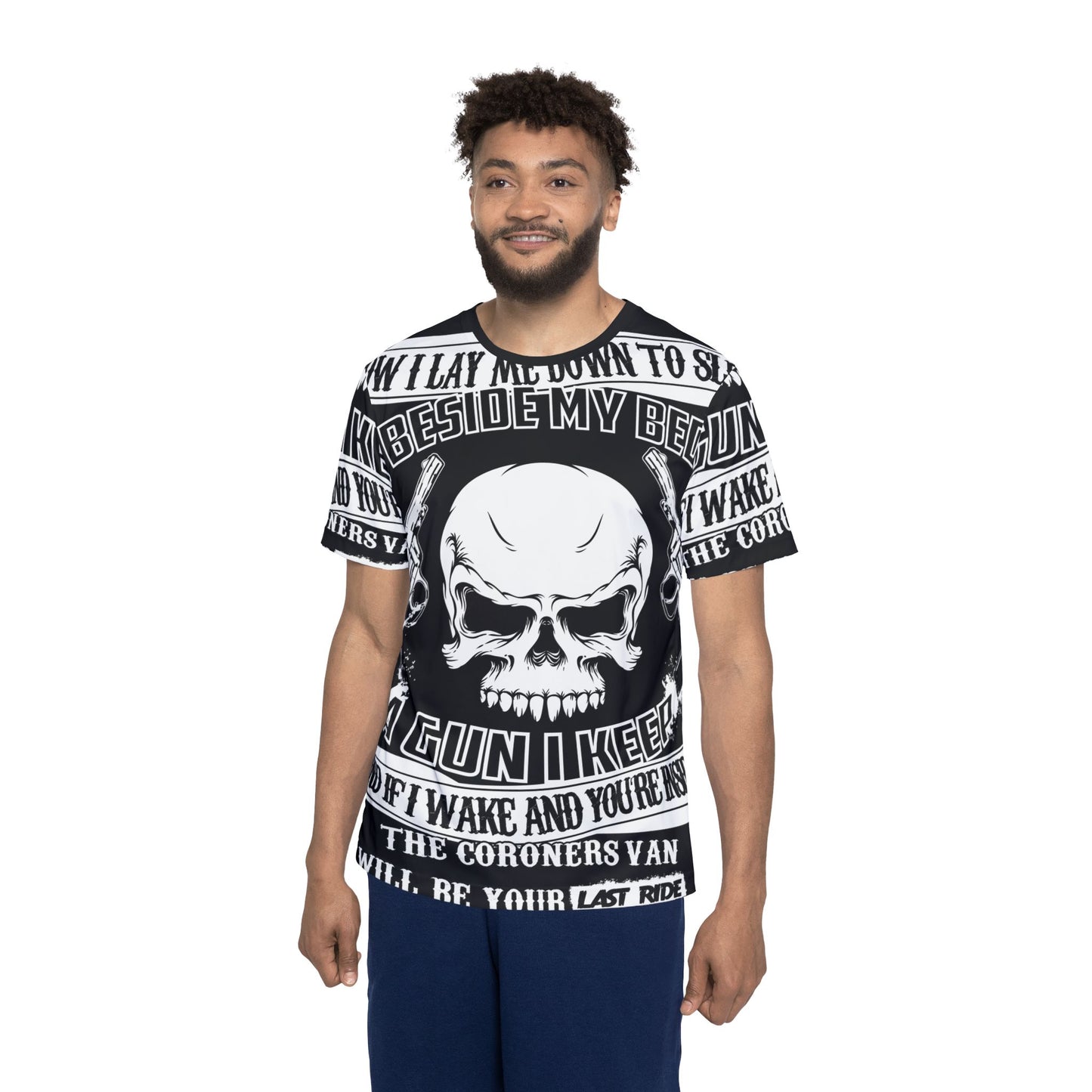 Be17 Fun Graphic T-Shirt, Art Design Poly Shirt, All Over Print Graphic Tee, Funny Print T-Shirt, Funny Cartoon Tee