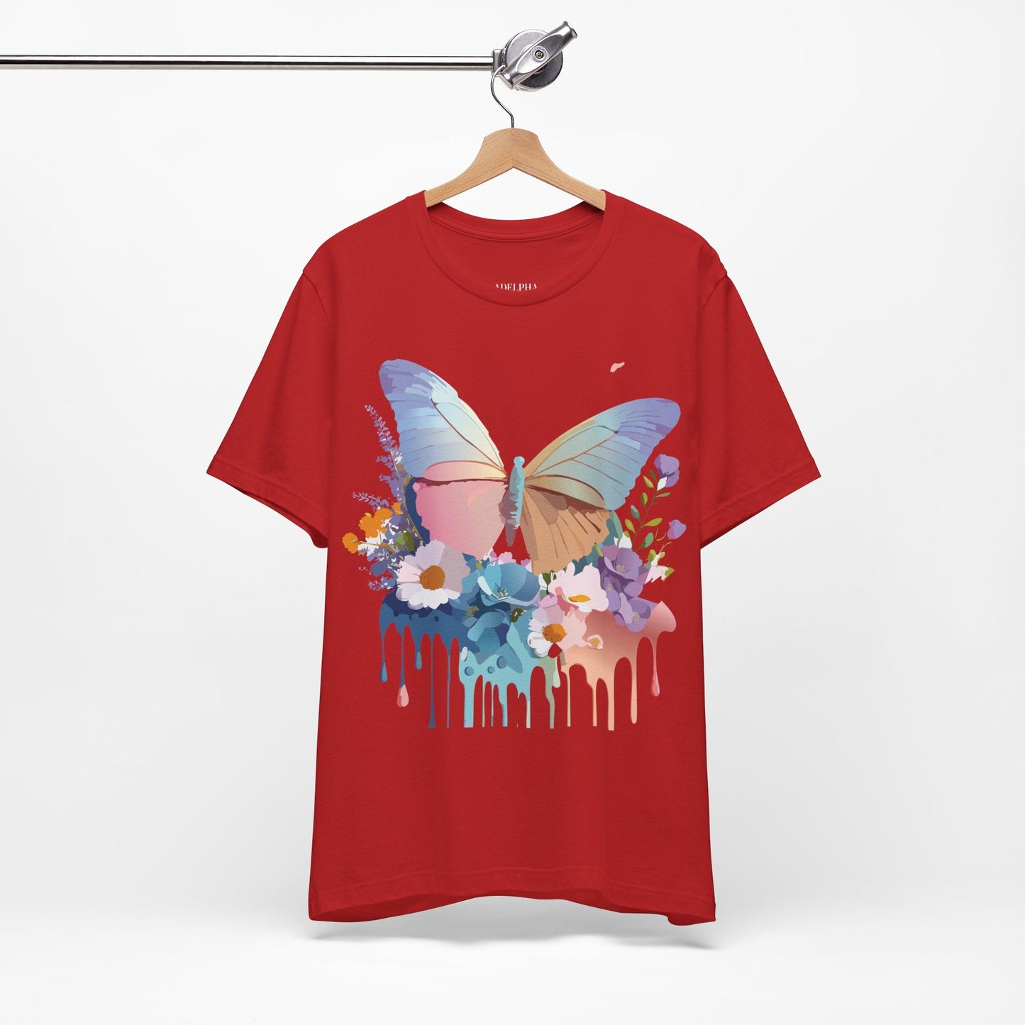 Butterfly Graphic Tee Unisex Adelpha Art Design Vintage Inspired Shirt