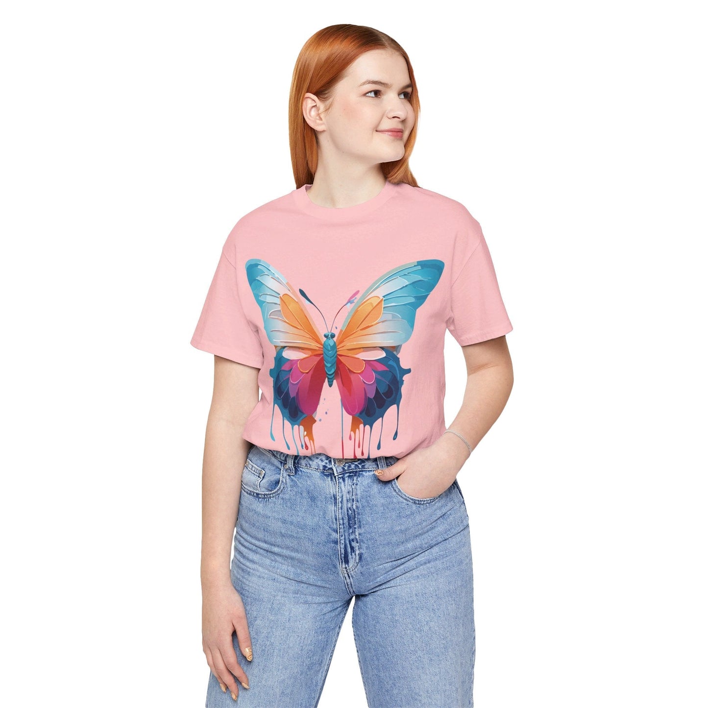 Butterfly Graphic T Shirt Unisex Adelpha Art Design Vintage Inspired Shirt