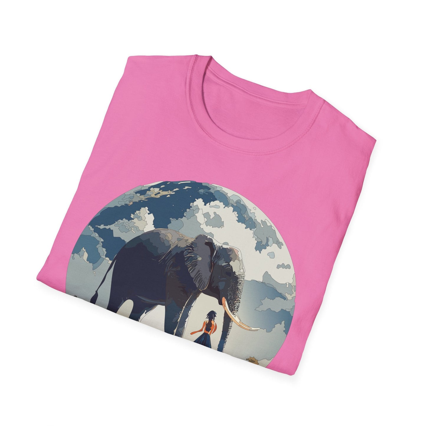 Womens Graphic T Shirt Art Design Tee Softstyle Gildan 64000 100 Percent Ring Spun Cotton