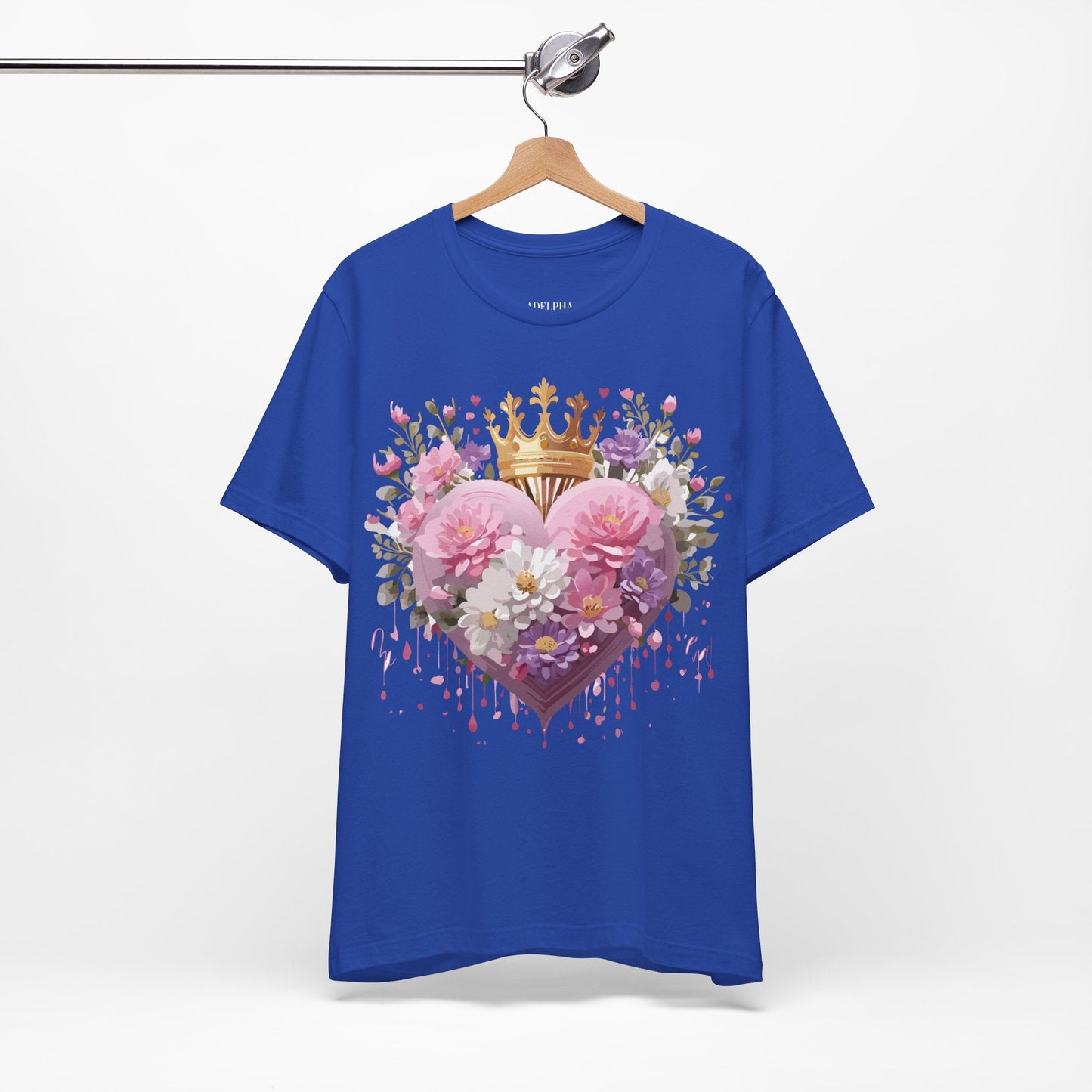 Valentine Graphic T Shirt Unisex Jersey Short Sleeve Adelpha Art Design Tee Vintage Inspired