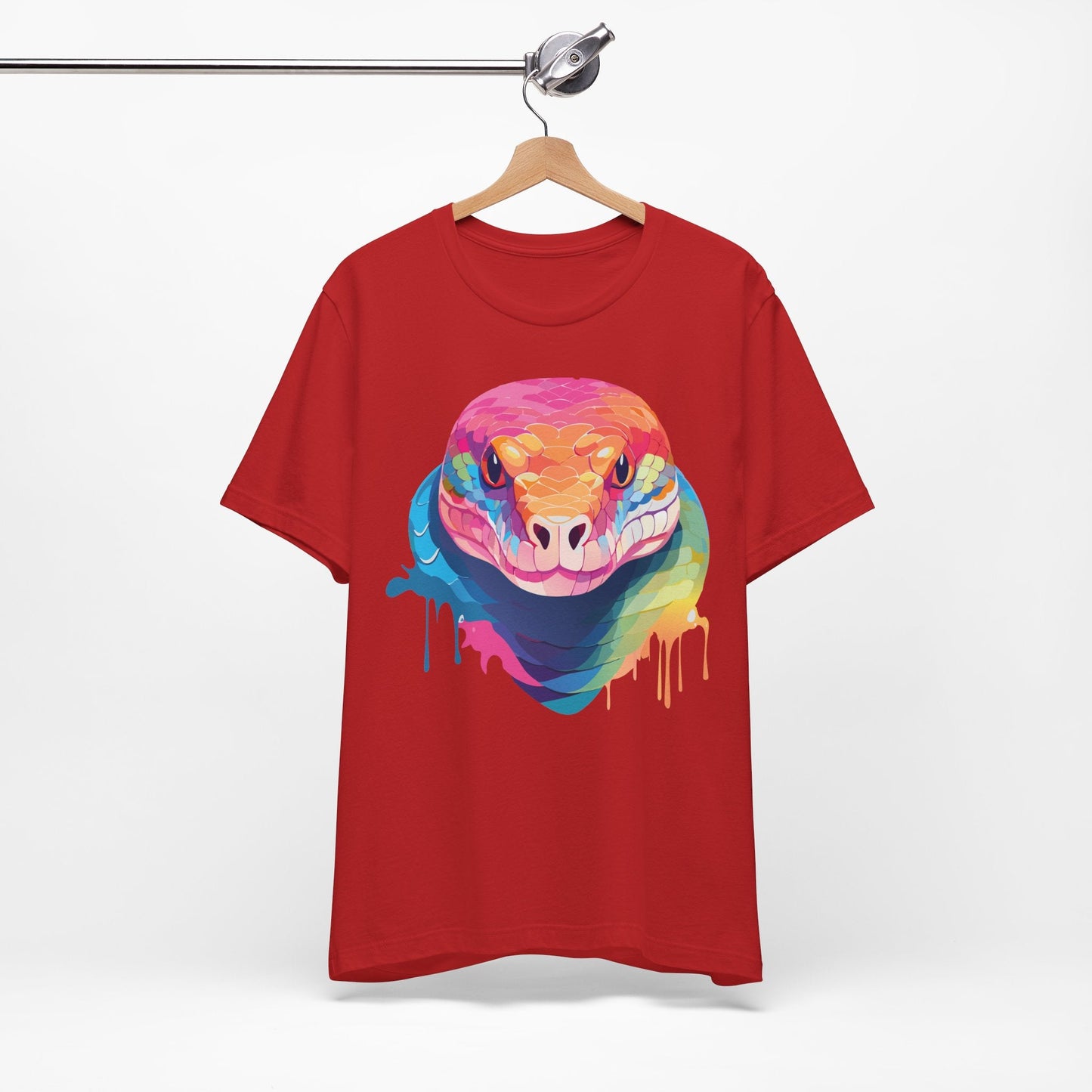 Unisex Animal Shirt With Art Design Wild Animals Graphic Print Casual Short Sleeve Tee