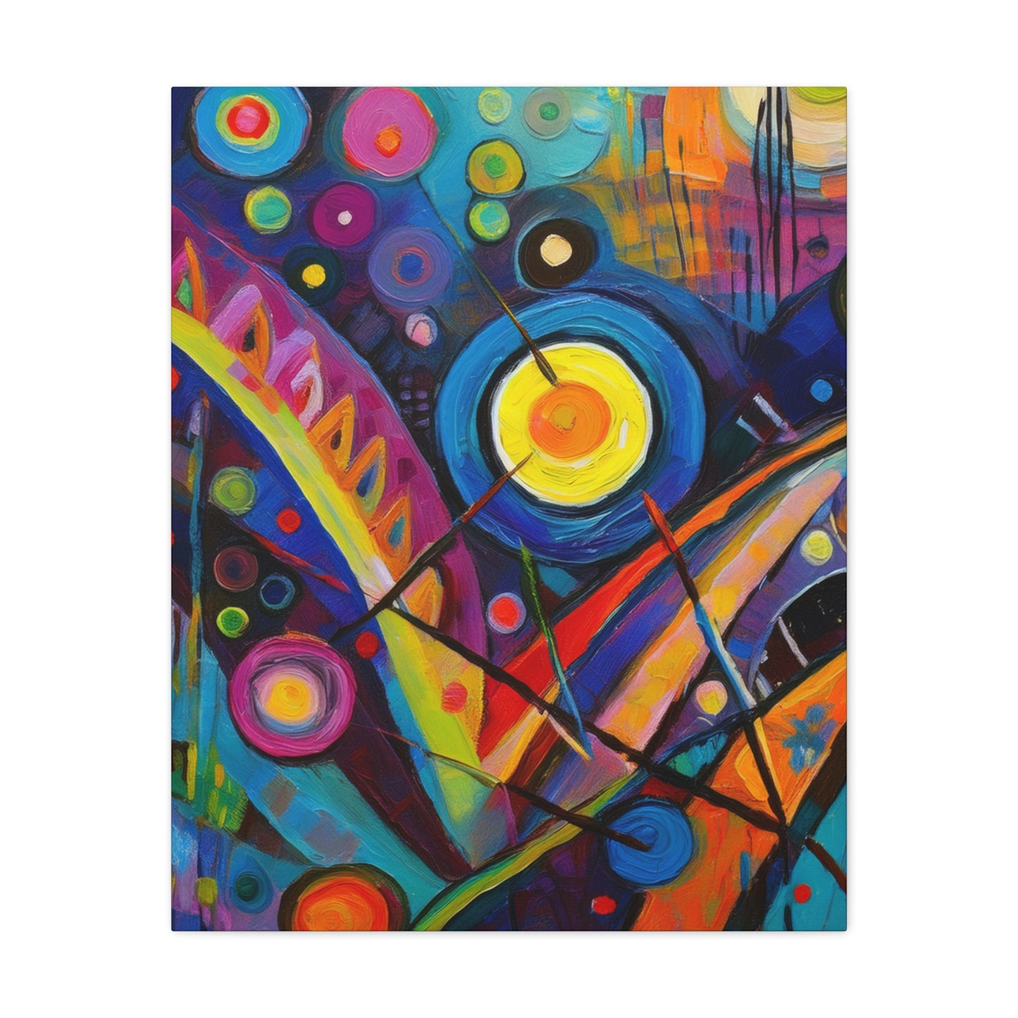 Abstract Oil Painting Print Canvas 20x24,20x30,24x30 24x32,24x36,30x40 32x48,36x48,40x60 Pine-Wood Inner Frame ABS-127