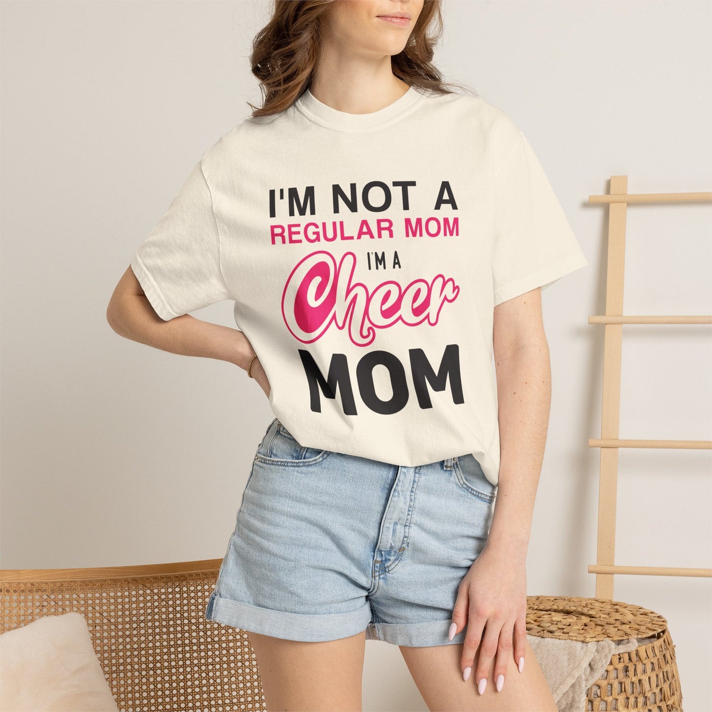 Mom T-shirt Mother's Day Mama Tee Unisex Comfort Colors Garment-Dyed Cotton h23