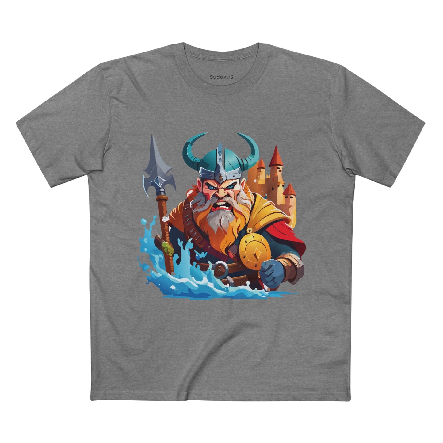 Viking Graphic Unisex 100 Cotton Staple Tee 14