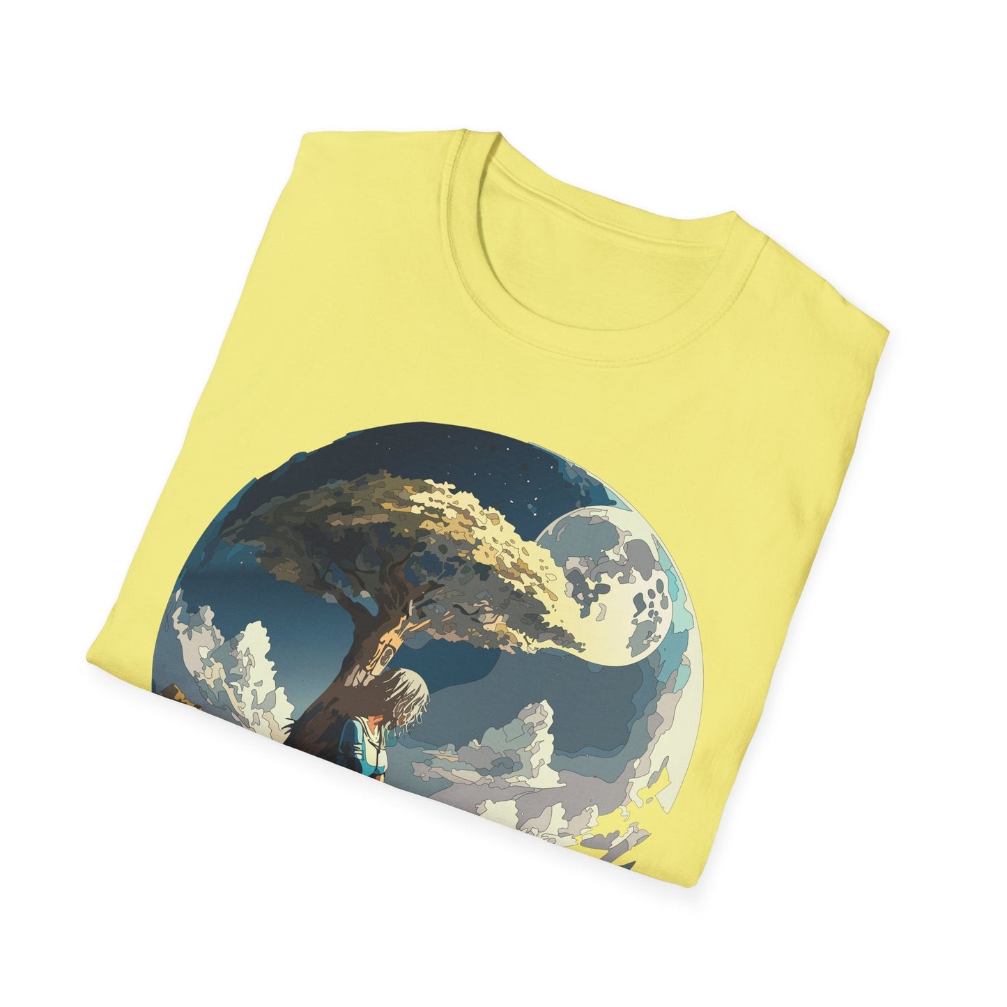 Unisex Graphic T Shirt Art Design Tee Softstyle 64000 Ring Spun Cotton Comfortable