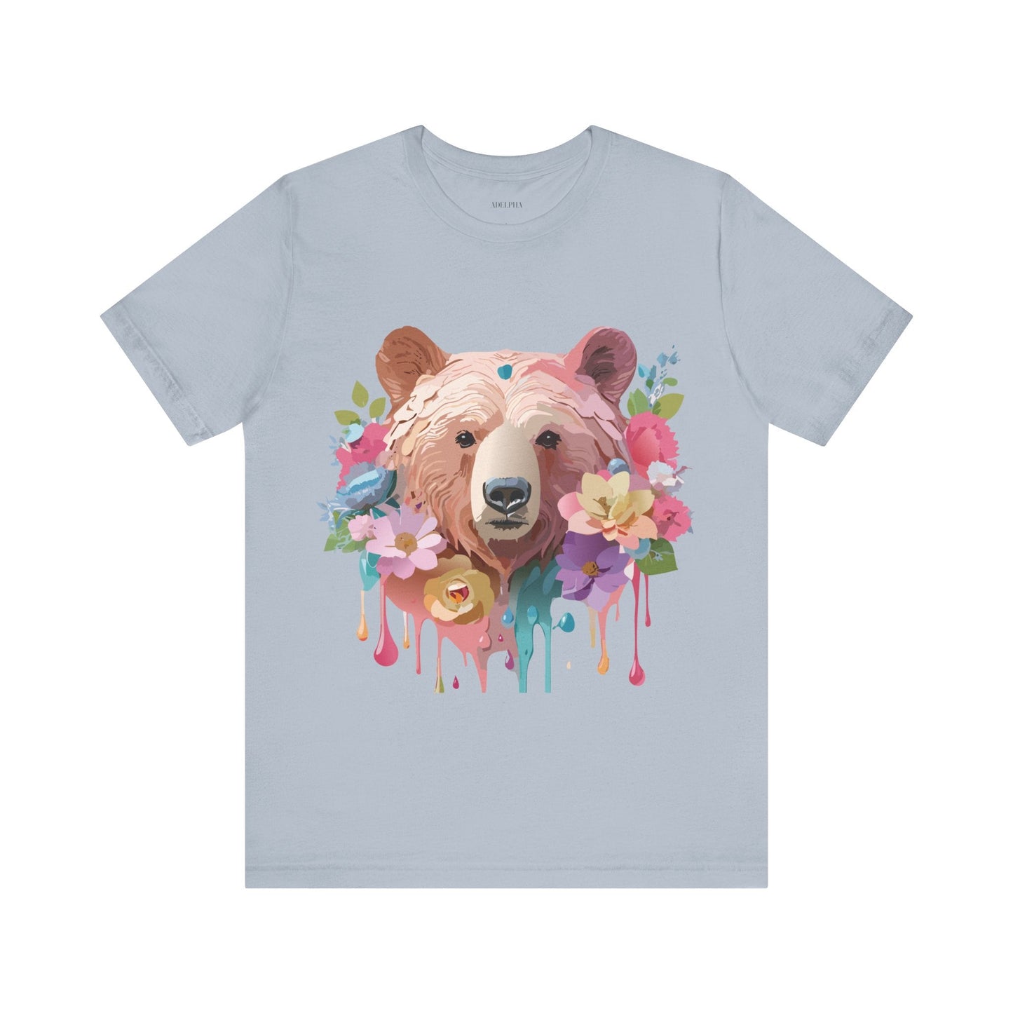 Bear Shirt Graphic Tee Unisex Jersey Short Sleeve Vintage Inspired Adelpha