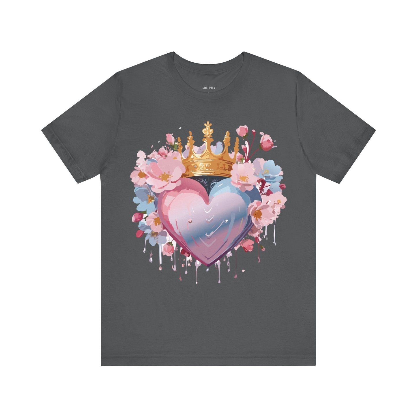 Valentine Graphic Tee Unisex Vintage Inspired Art From Adelpha Premium Jersey Short Sleeve Shirt