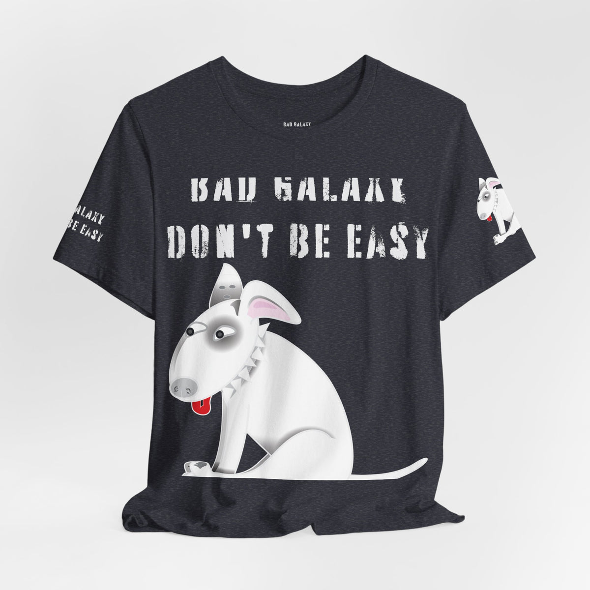 Funny Dog Graphic Unisex Cotton Bella+Canvas Tee with Art Design b90