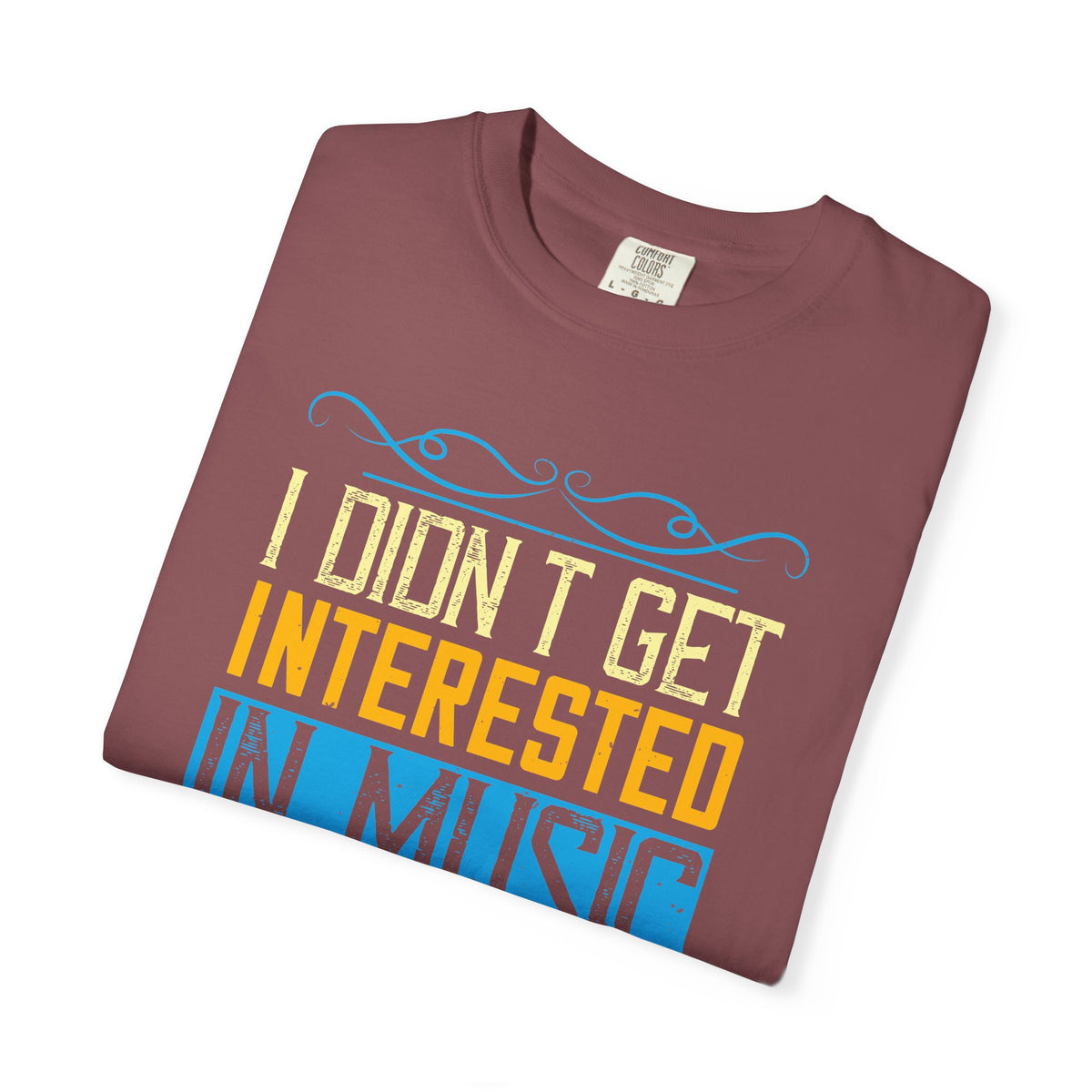 Rock Music Graphic Unisex Heavy Cotton Art Designed T-Shirt m5