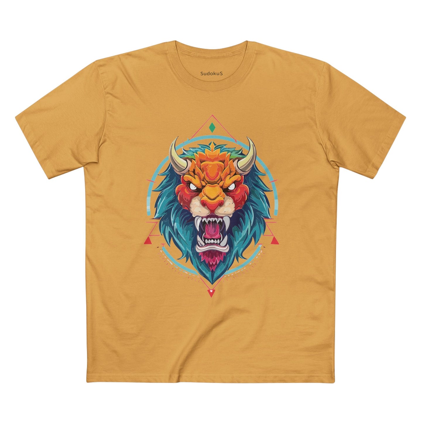 Cartoon Monsters Graphic Unisex 100 Cotton Staple Tee 19