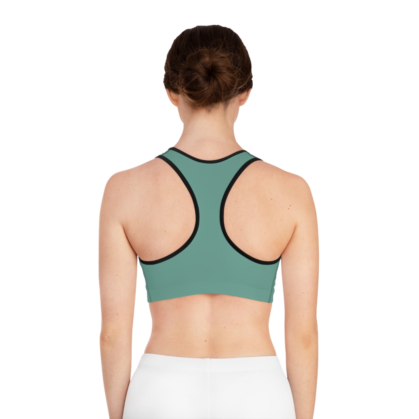 Green Color Sports Bra, Green Sports Bra 12