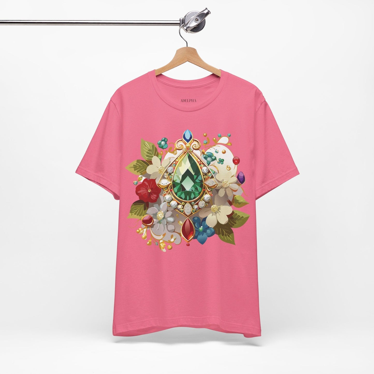 Adelpha Vintage Inspired Graphic Tee Unisex Jersey Short Sleeve Art Design Shirt