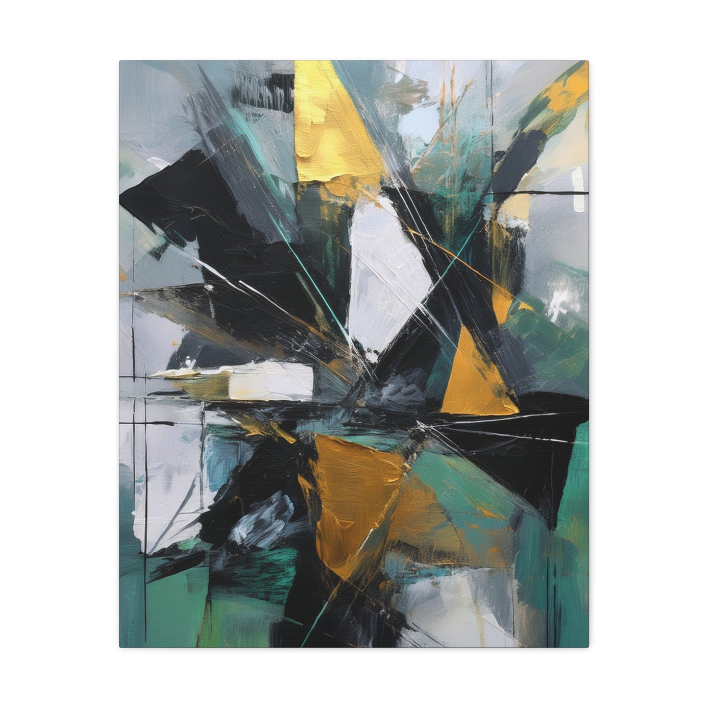 Abstract Oil Painting Print Canvas 20x24,20x30,24x30 24x32,24x36,30x40 32x48,36x48,40x60 Pine-Wood Inner Frame ABS-208