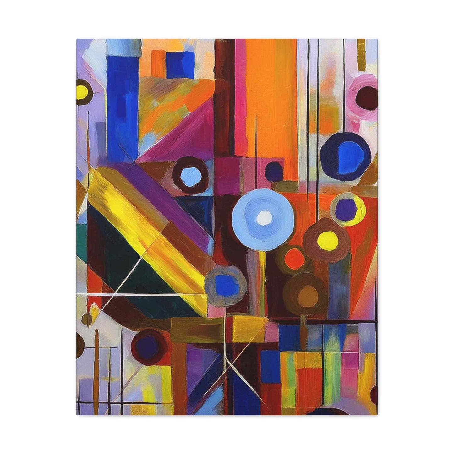 Abstract Painting Print Canvas 20x24,20x30,24x30, 24x32,24x36,30x40, 32x48,36x48,40x60 Pine-Wood Inner Frame ABS-4