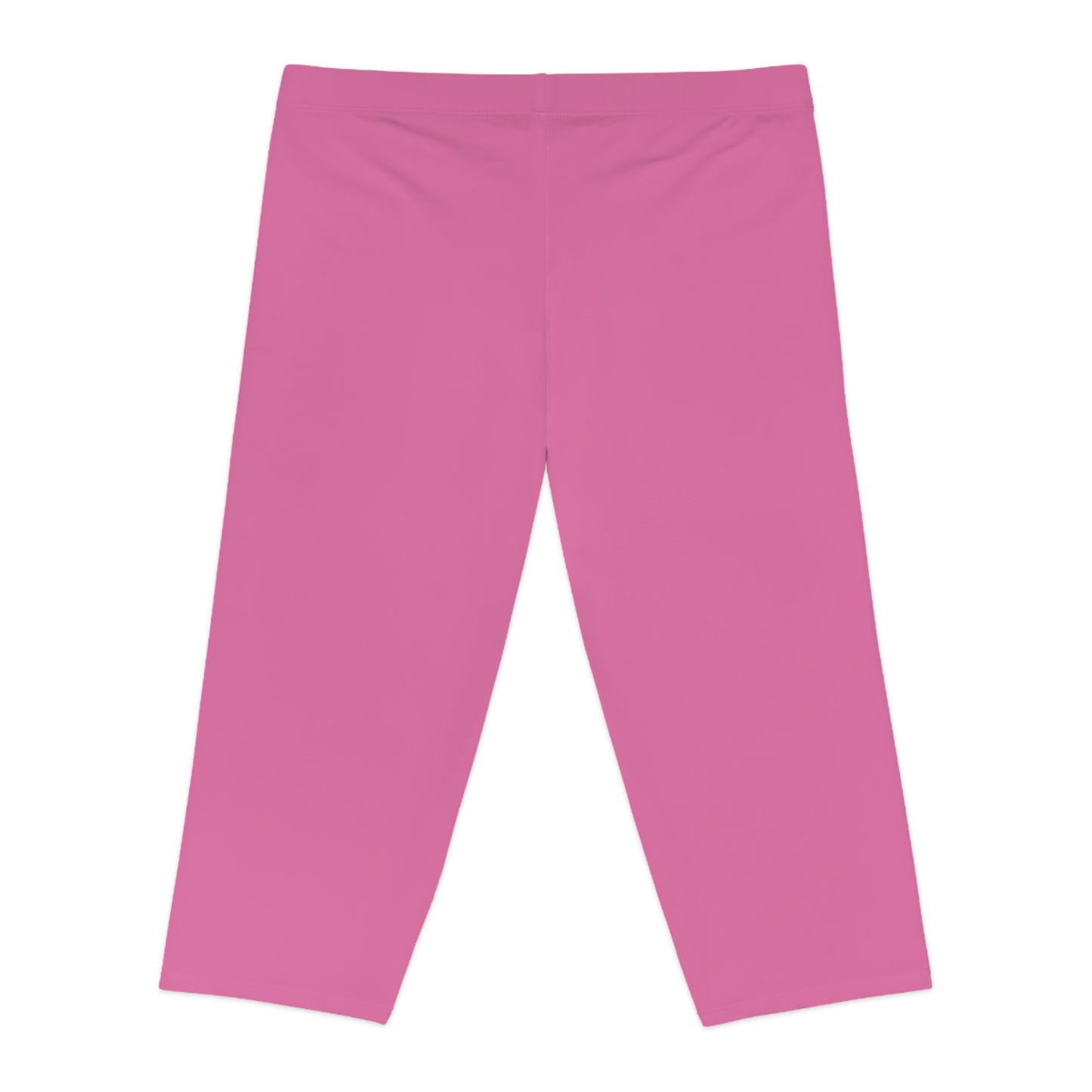 Pink Color Capri Leggings, Pink Capri Leggings 12
