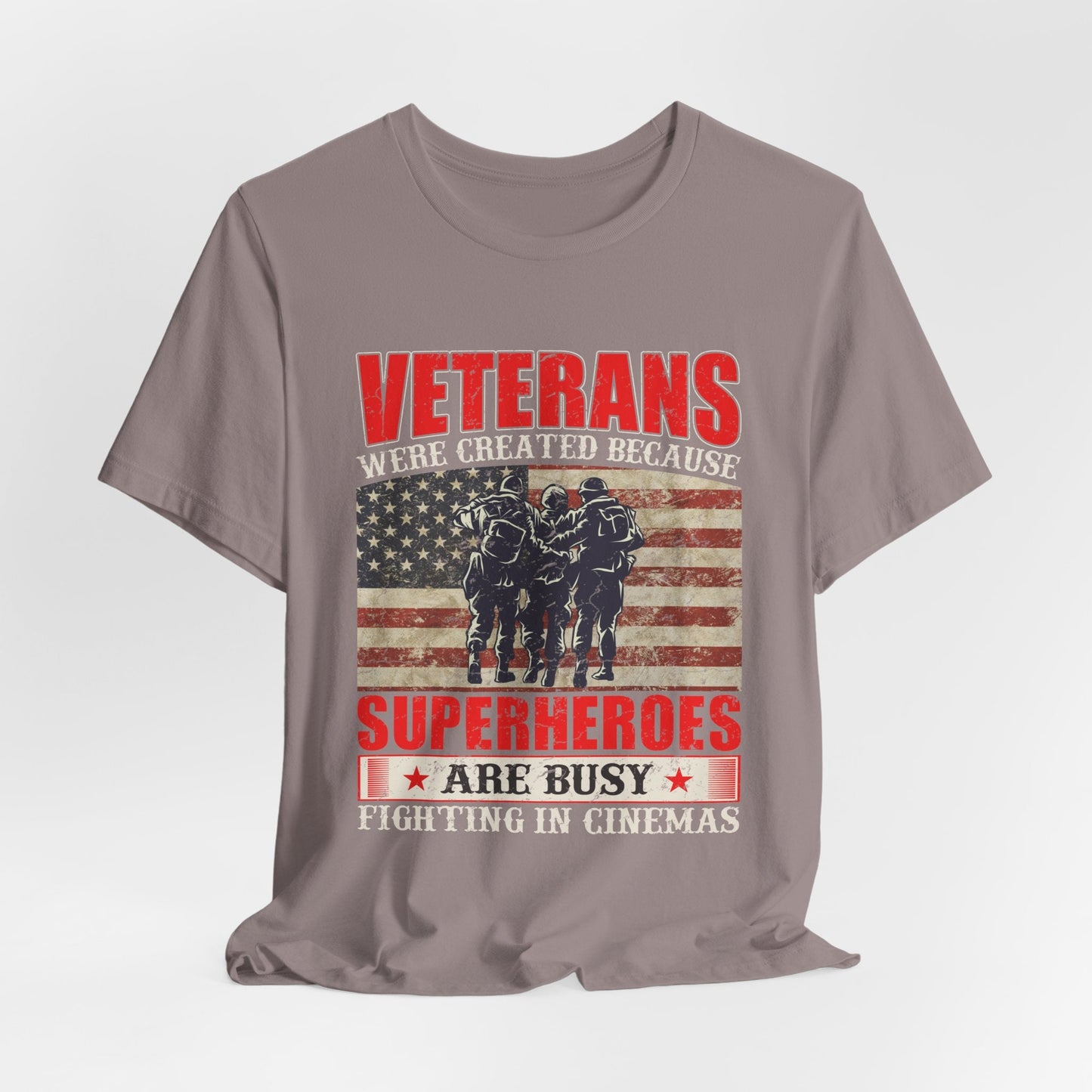 Army Veteran Patriotic Graphic Design Unisex Cotton T-Shirt v41