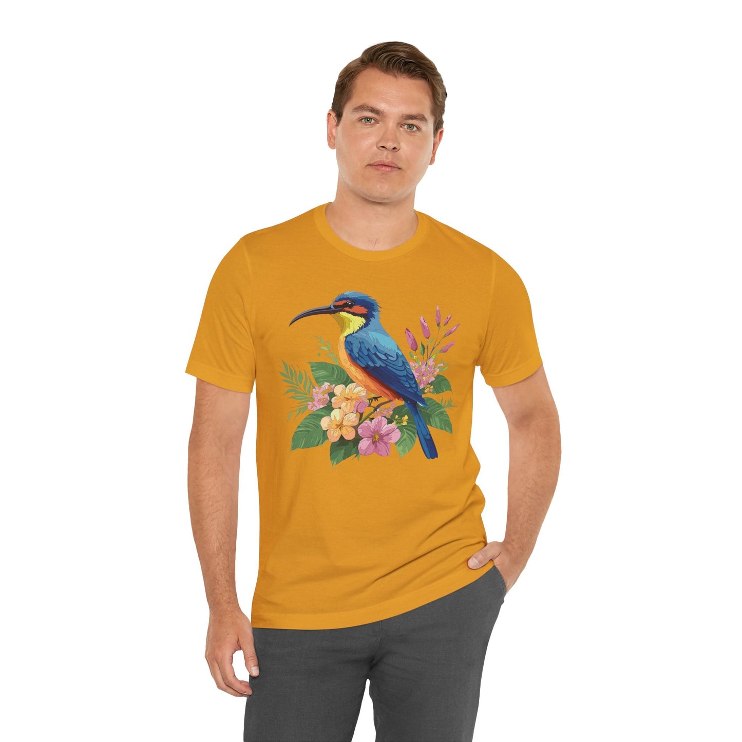 Unisex Animal Shirt Tee With Animals Art Design Wild Animals Shirt For Casual Comfort