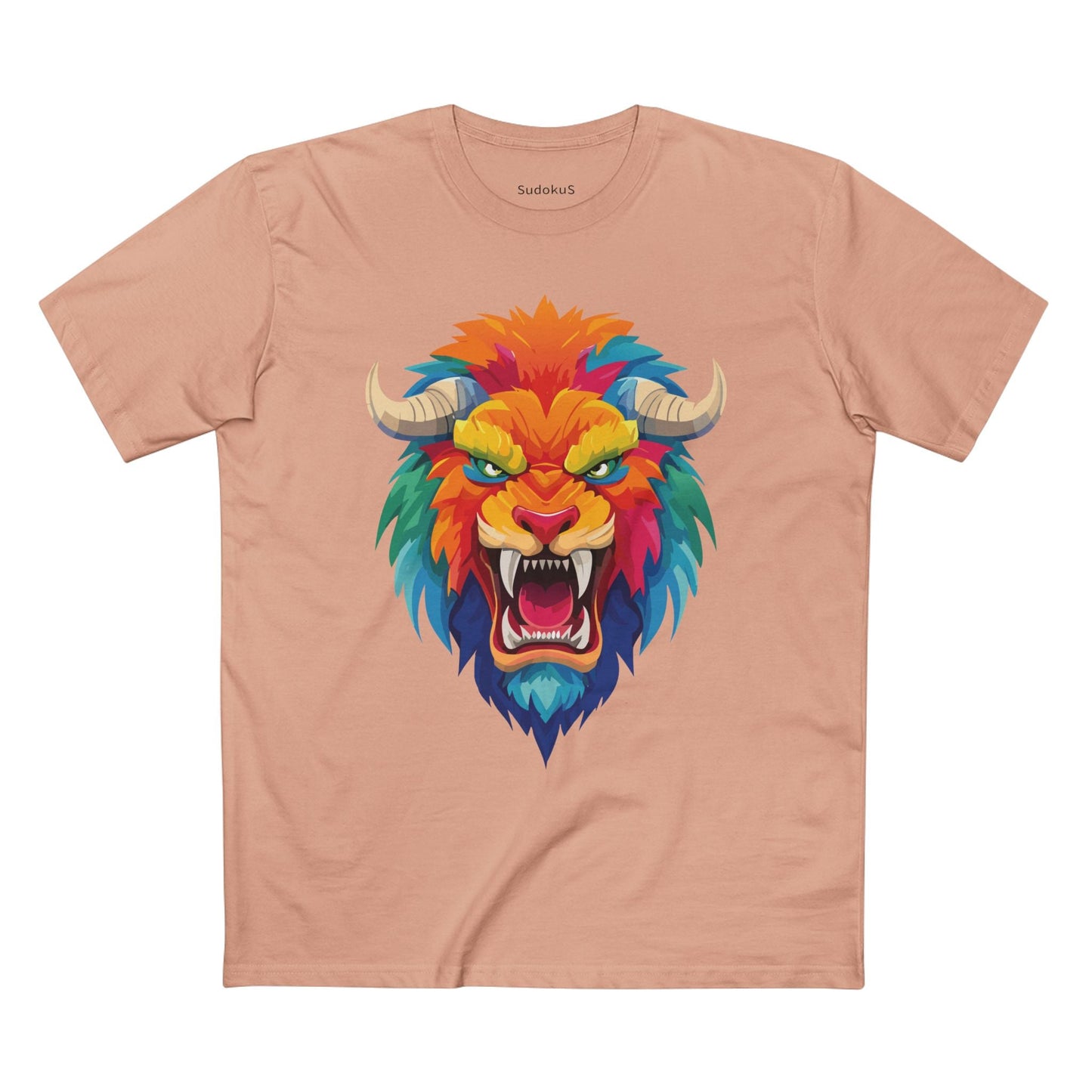 Cartoon Monsters Graphic Unisex 100 Cotton Staple Tee 15