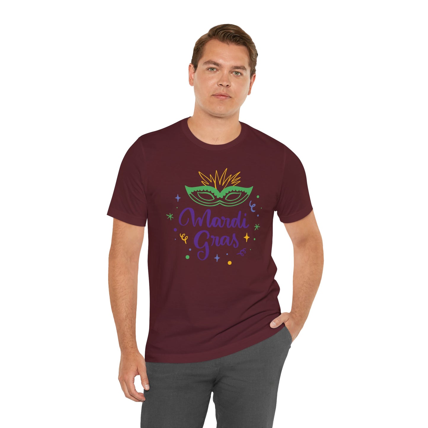 Camiseta unisex de algodón para carnaval