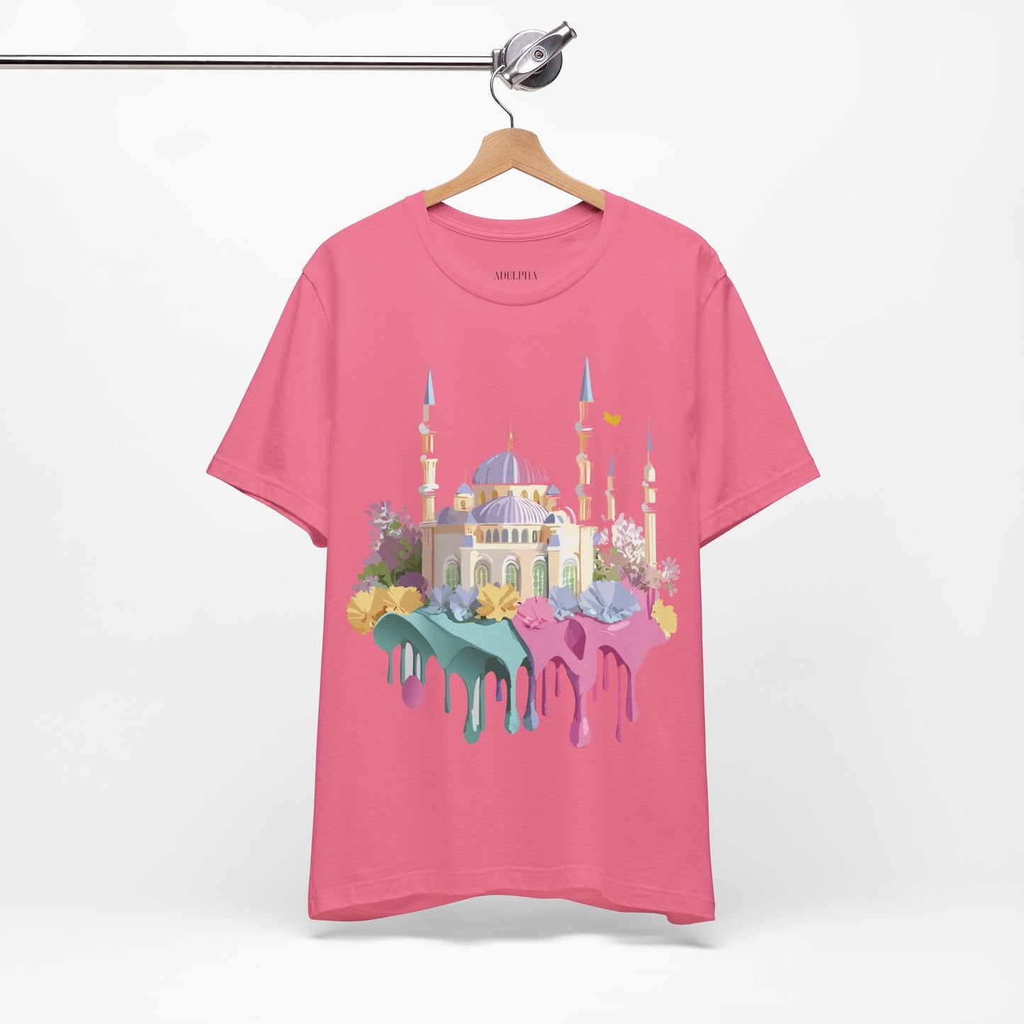 Adelpha Istanbul Graphic T Shirt Unisex Short Sleeve Art Design Tee For Everyday Wear